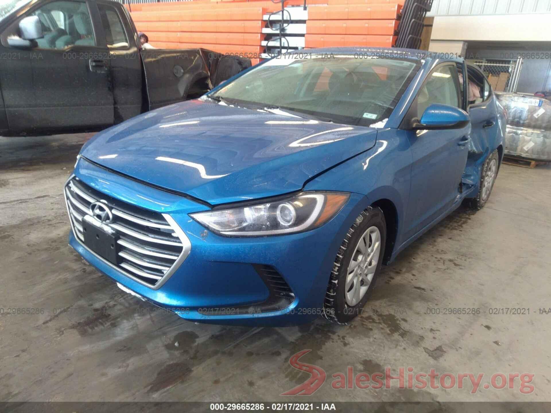 5NPD74LF4HH209406 2017 HYUNDAI ELANTRA