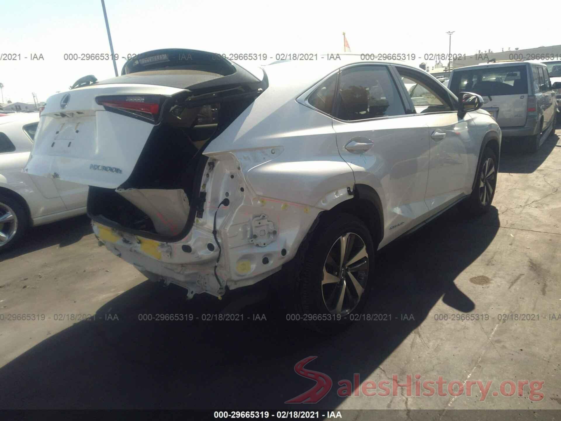 JTJBJRBZ7K2115351 2019 LEXUS NX