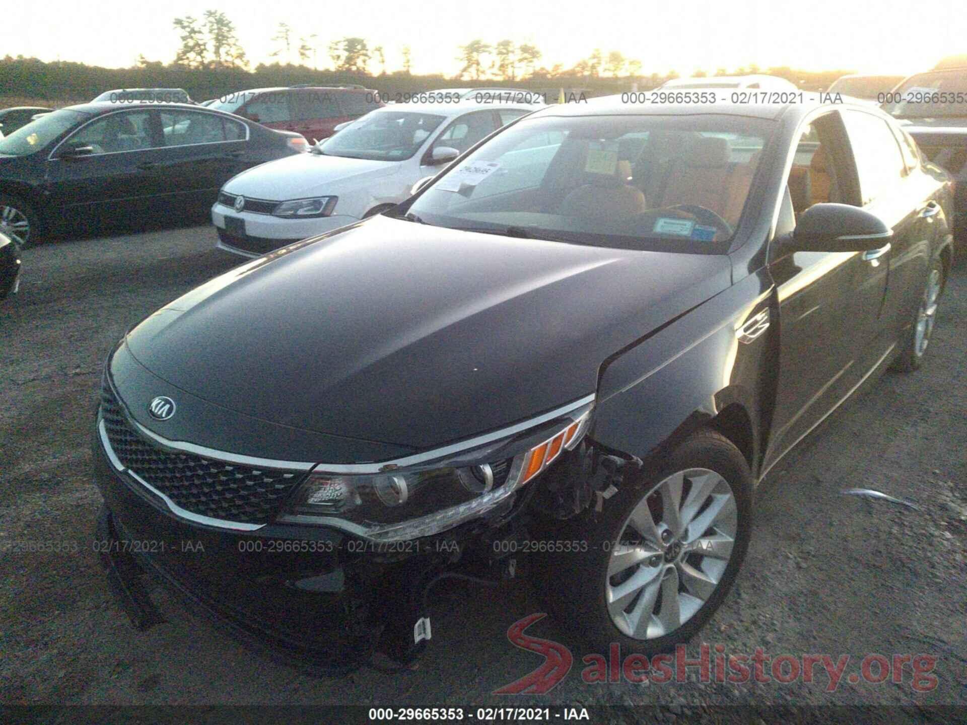 5XXGU4L35GG074703 2016 KIA OPTIMA