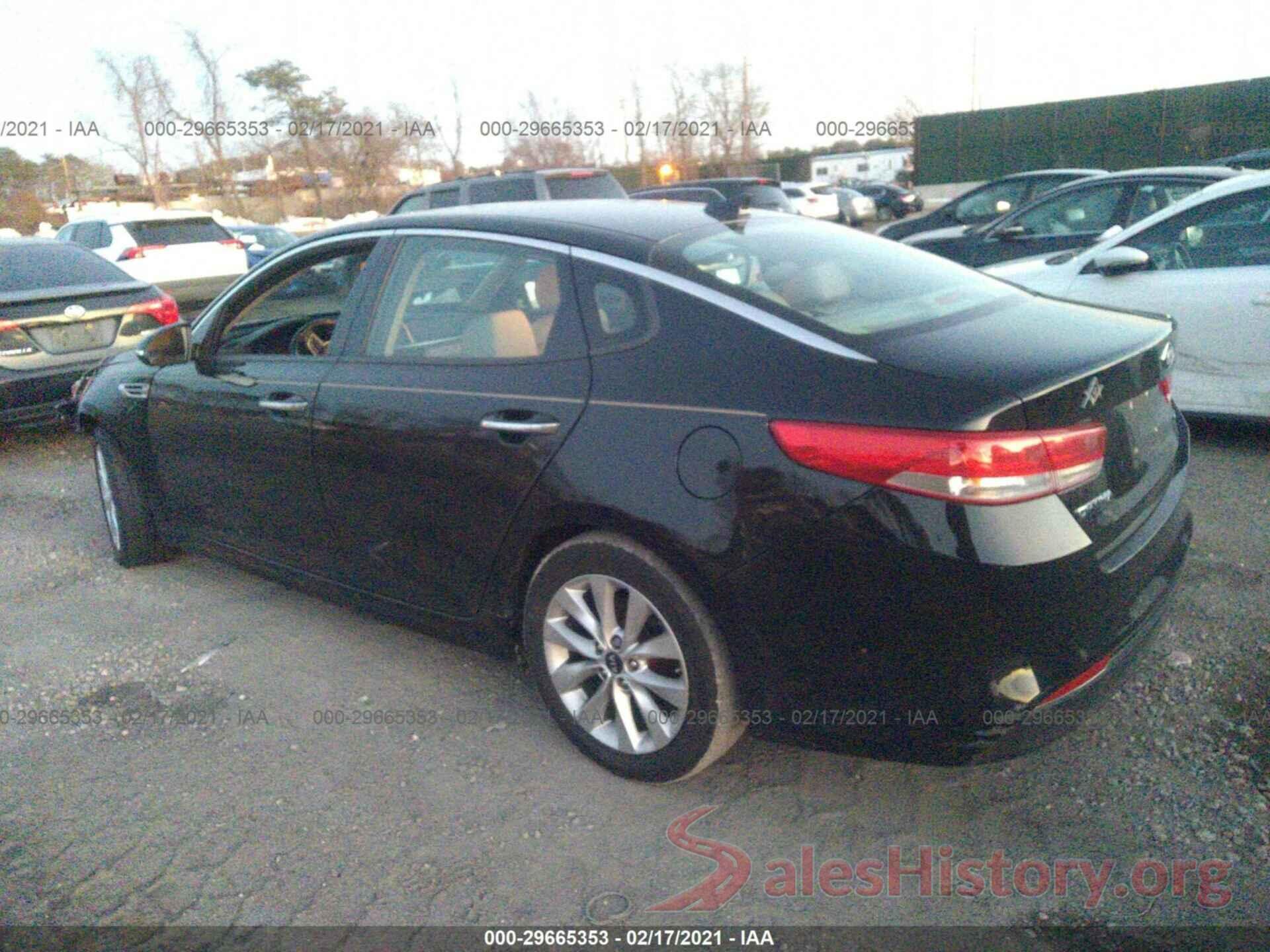 5XXGU4L35GG074703 2016 KIA OPTIMA