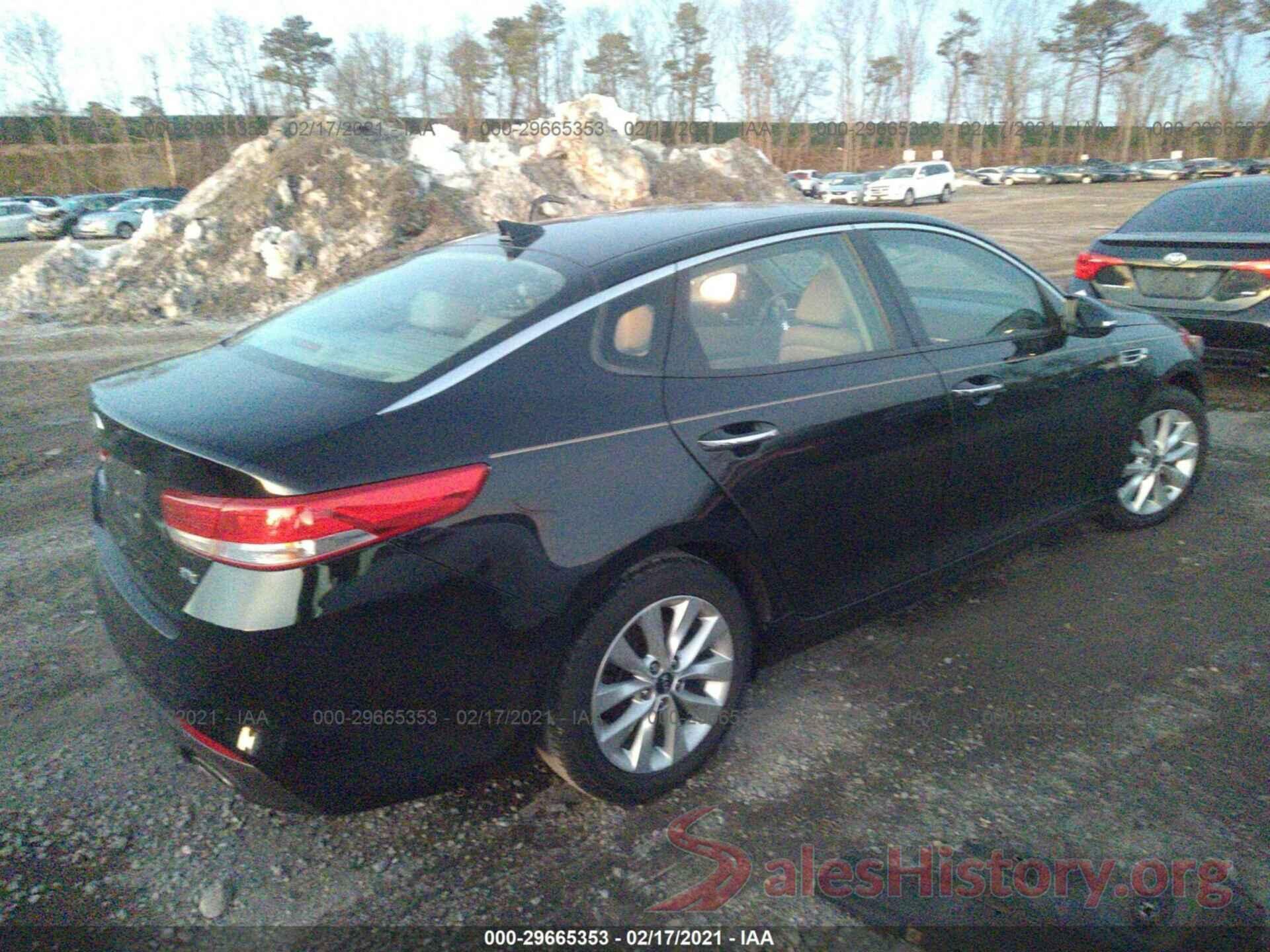 5XXGU4L35GG074703 2016 KIA OPTIMA