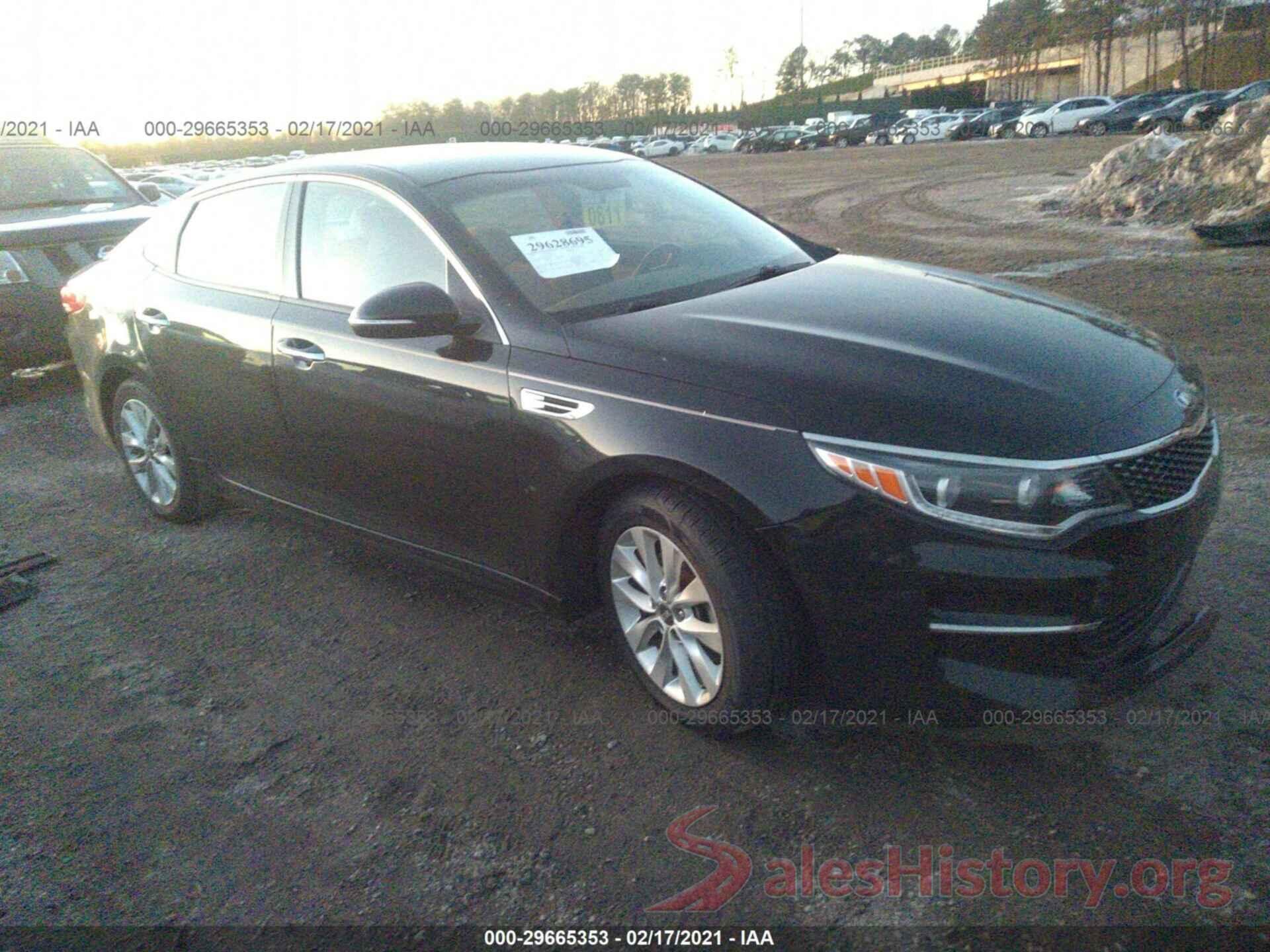 5XXGU4L35GG074703 2016 KIA OPTIMA