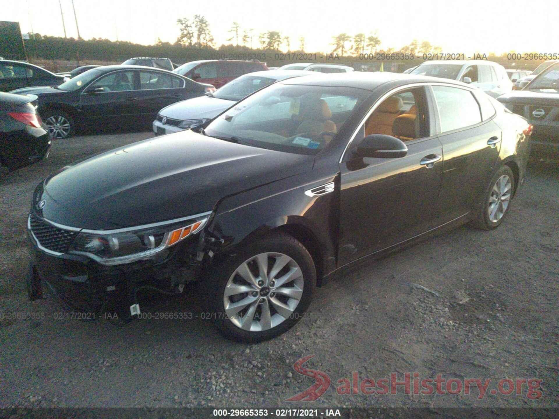 5XXGU4L35GG074703 2016 KIA OPTIMA