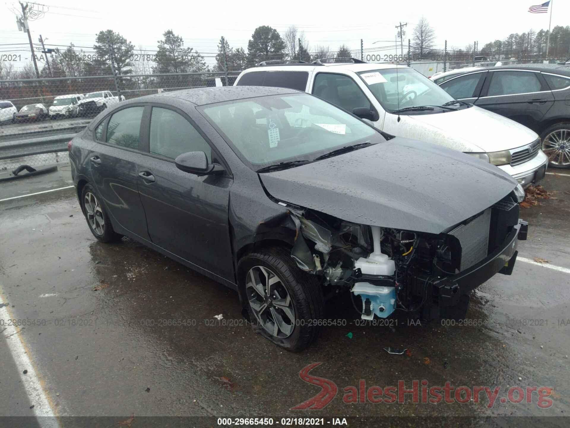 3KPF24AD7LE247167 2020 KIA FORTE