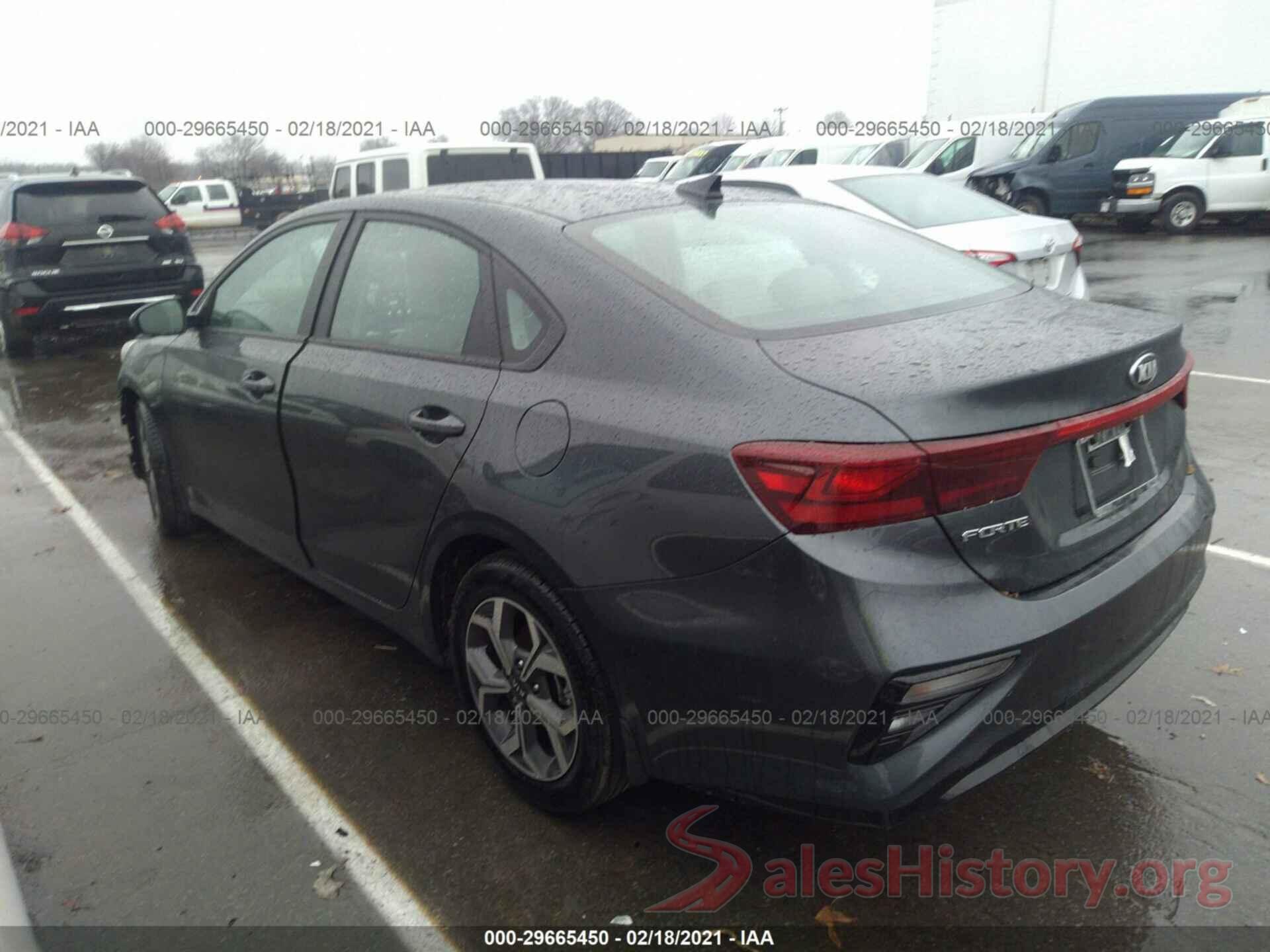 3KPF24AD7LE247167 2020 KIA FORTE