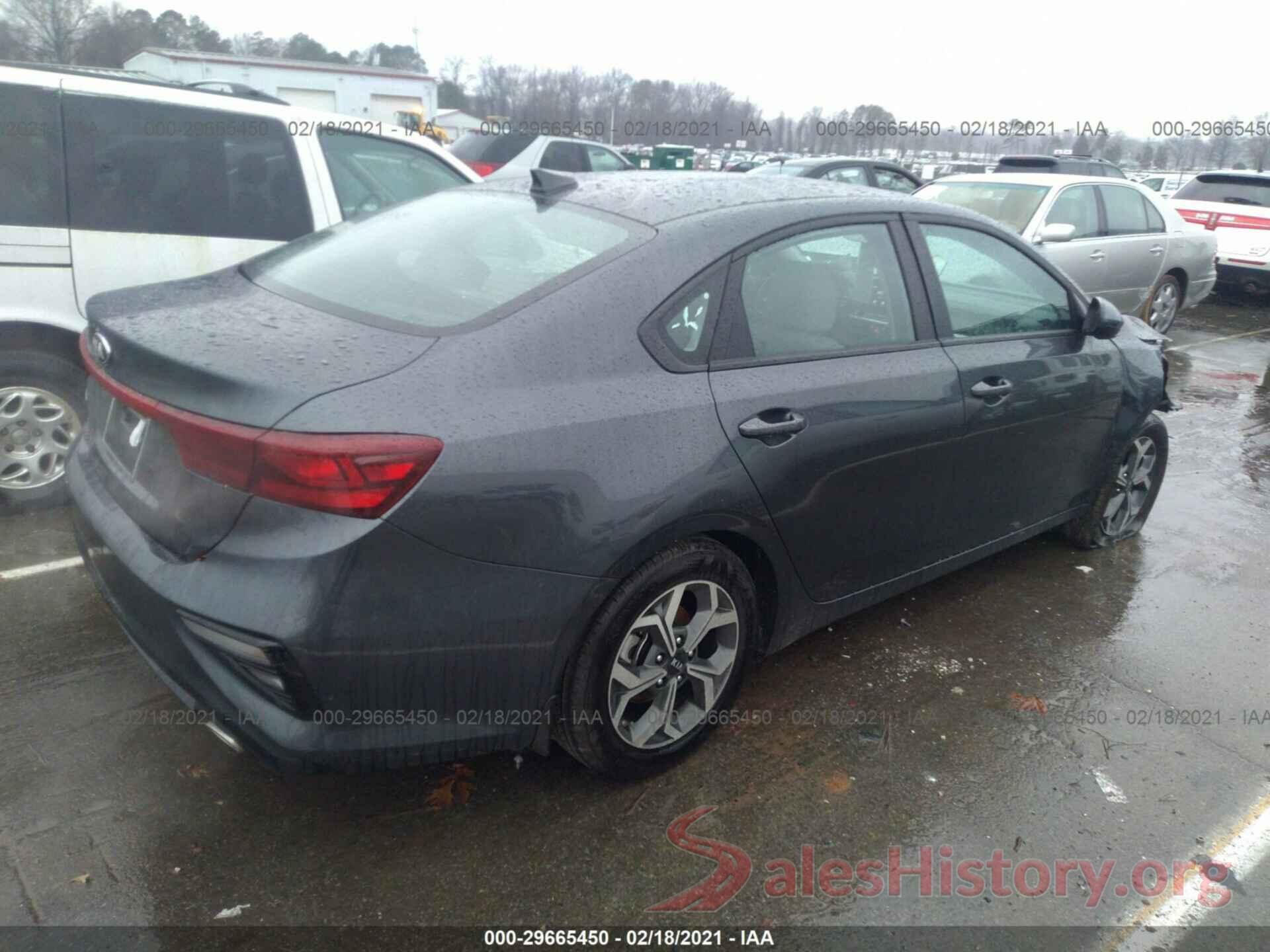 3KPF24AD7LE247167 2020 KIA FORTE