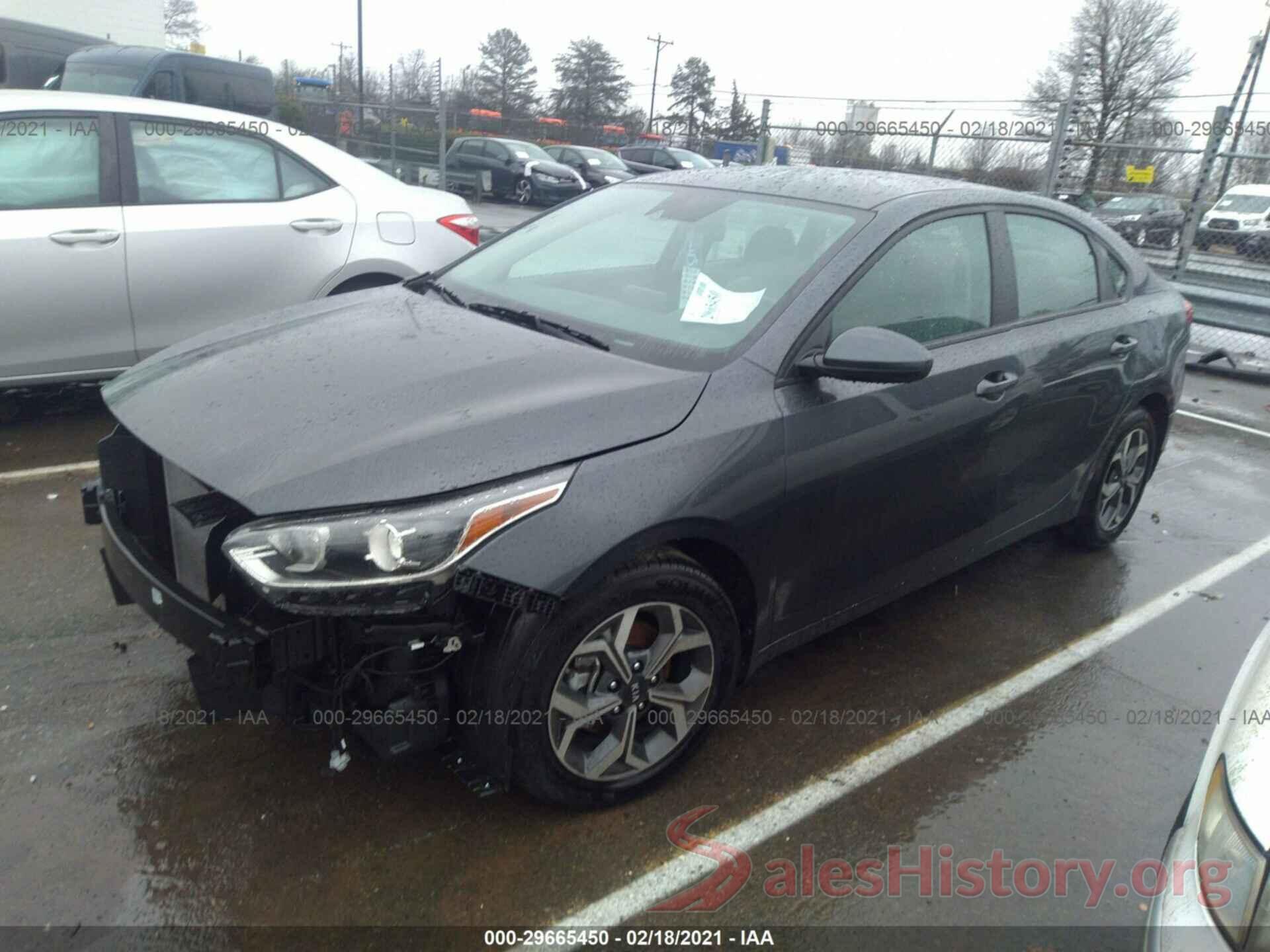 3KPF24AD7LE247167 2020 KIA FORTE