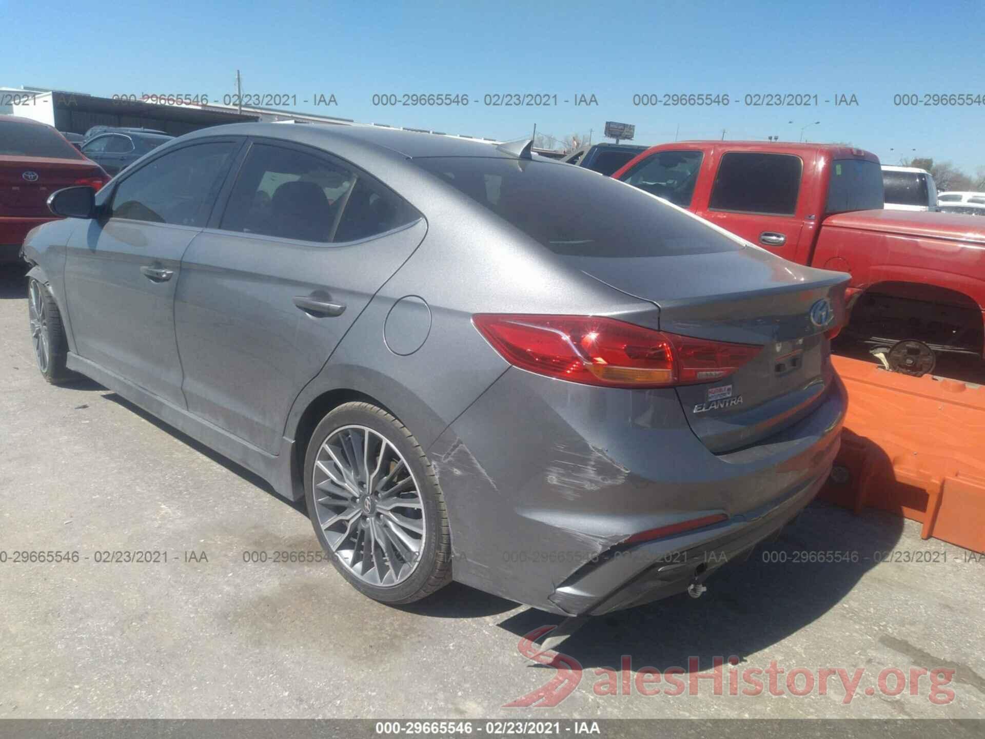 KMHD04LB9JU485976 2018 HYUNDAI ELANTRA