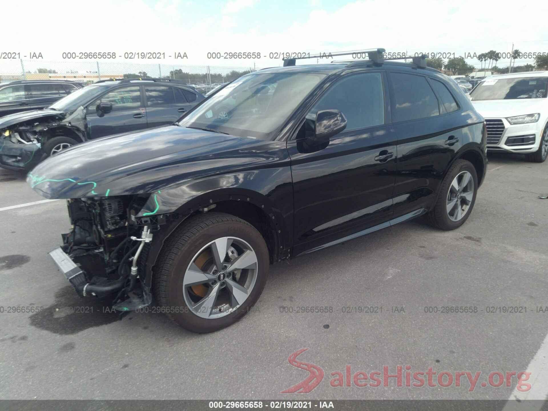 WA1ANAFY7L2100012 2020 AUDI Q5