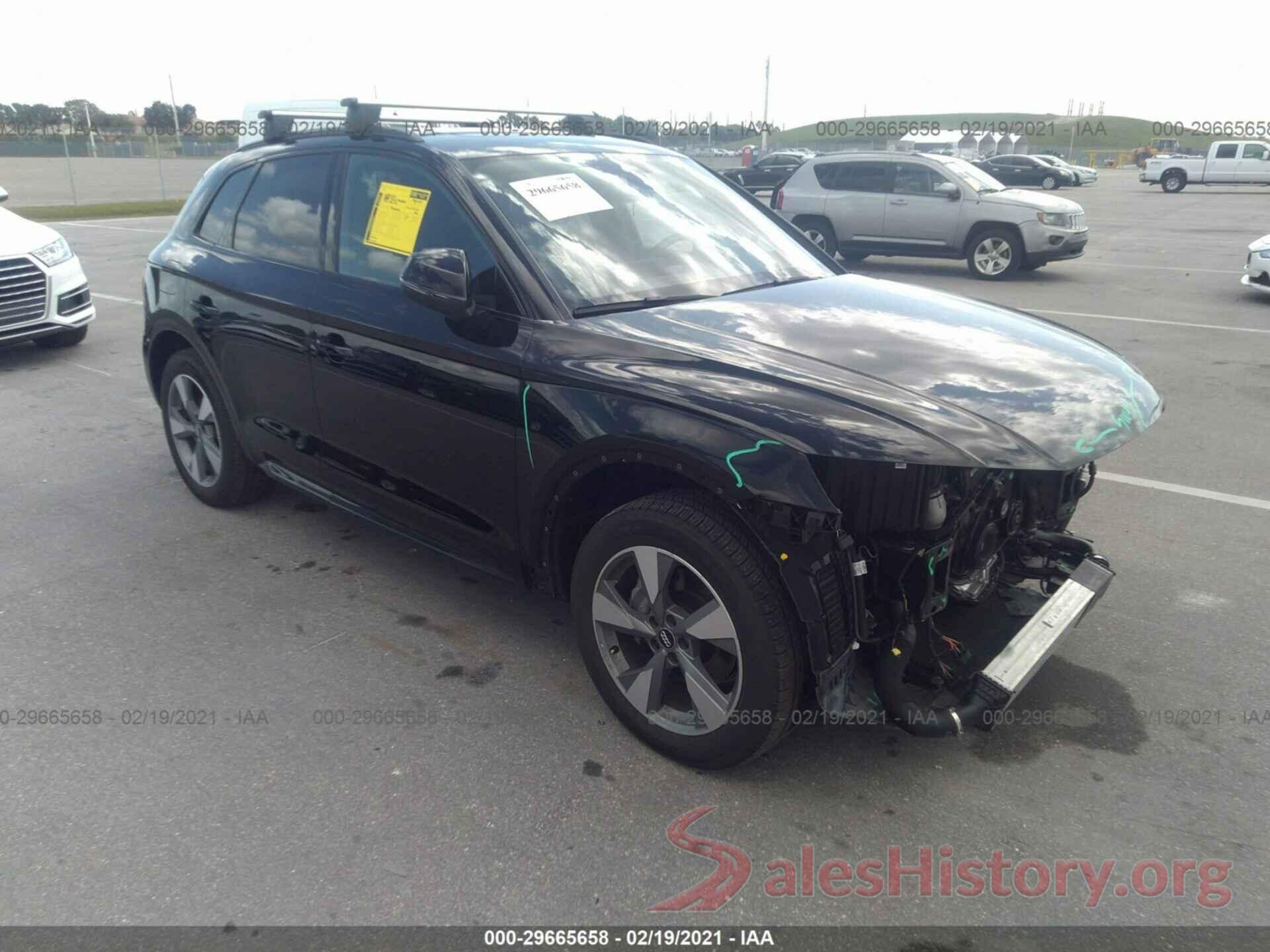 WA1ANAFY7L2100012 2020 AUDI Q5