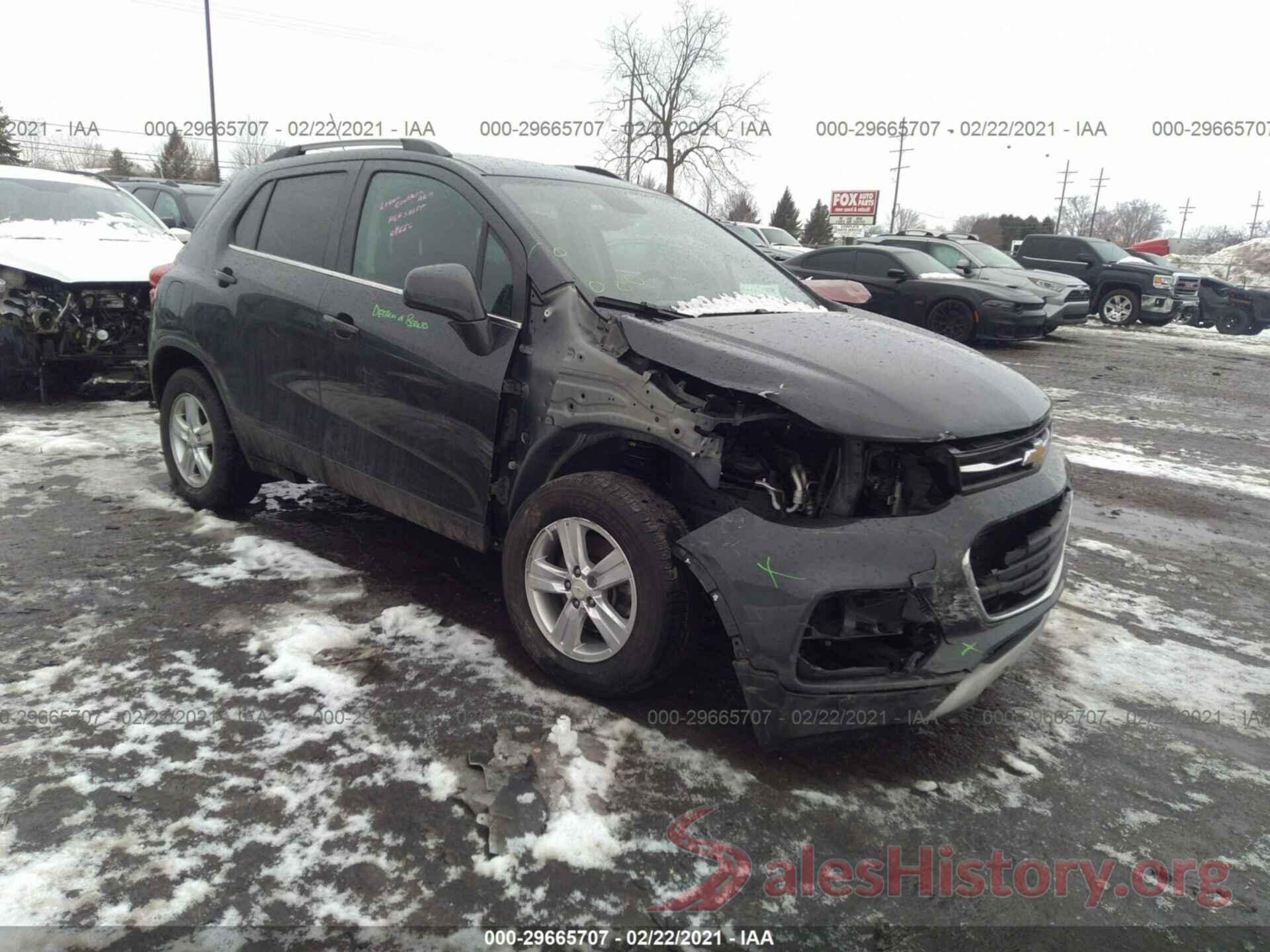 3GNCJLSB1HL241355 2017 CHEVROLET TRAX