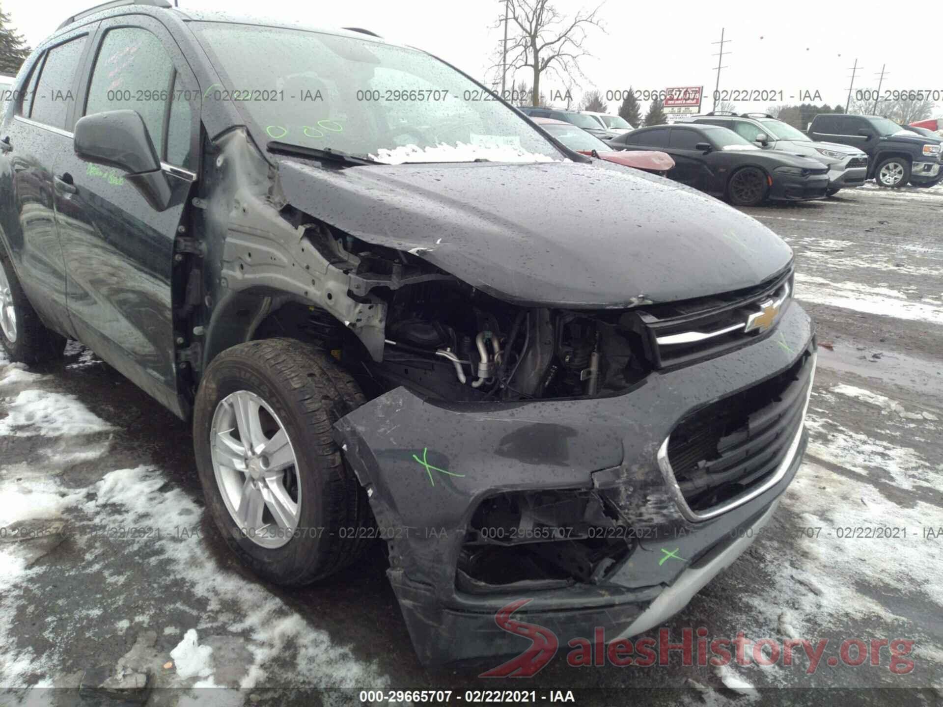 3GNCJLSB1HL241355 2017 CHEVROLET TRAX