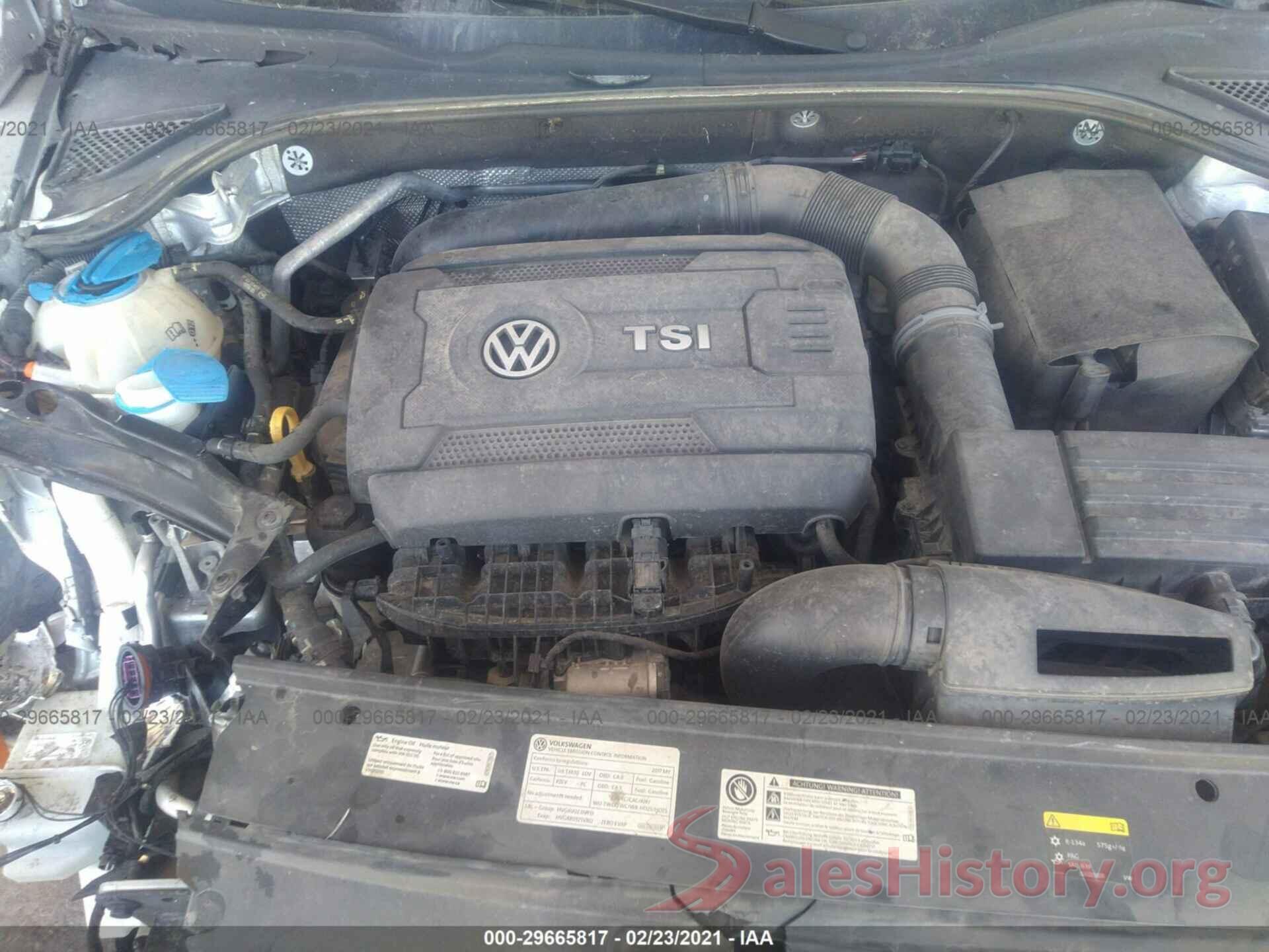 1VWAT7A34HC072968 2017 VOLKSWAGEN PASSAT