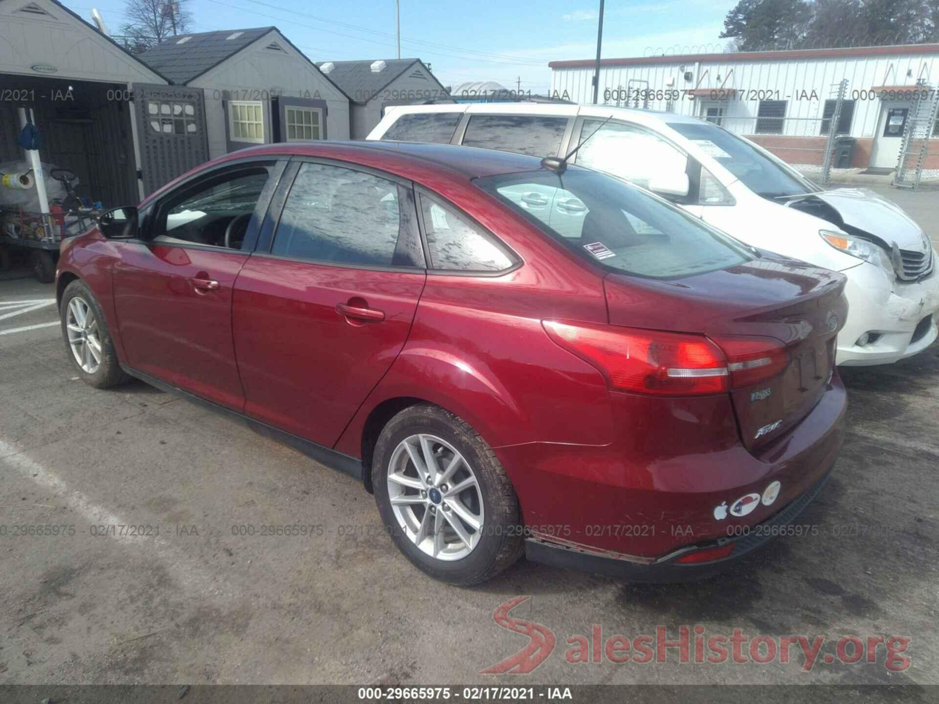 1FADP3F24GL389439 2016 FORD FOCUS