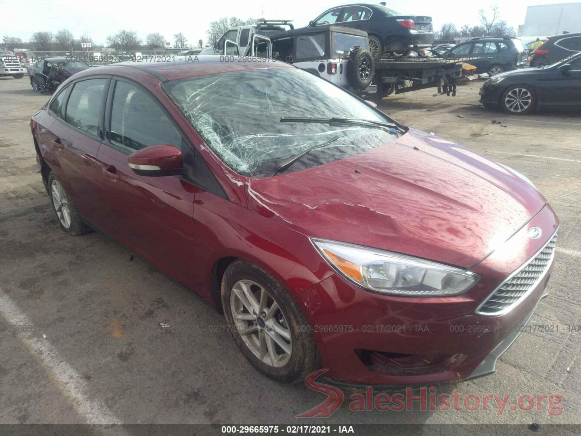 1FADP3F24GL389439 2016 FORD FOCUS