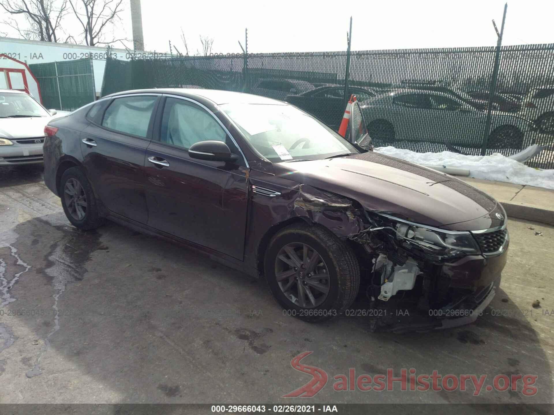 5XXGT4L33KG365034 2019 KIA OPTIMA