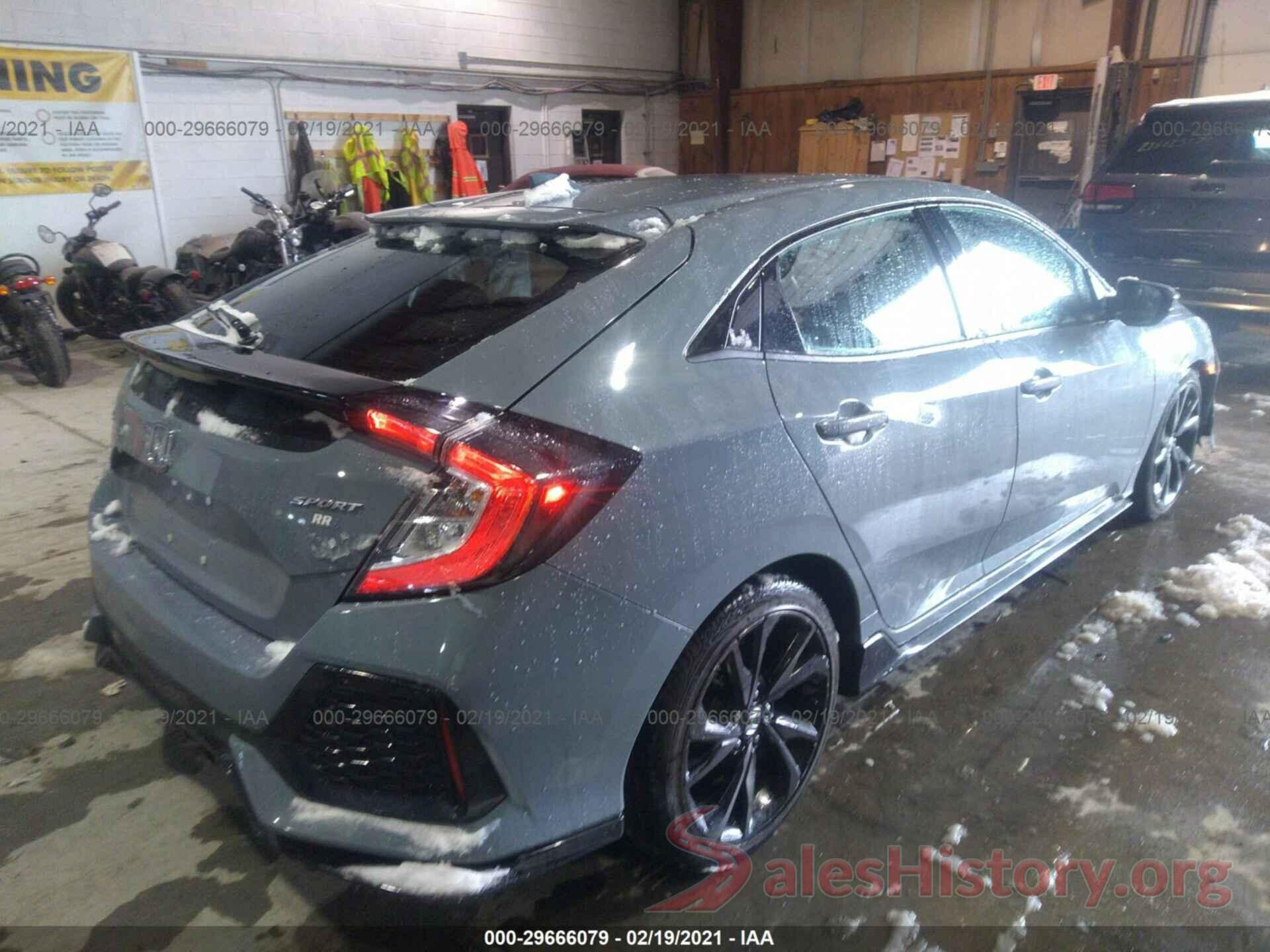 SHHFK7H44JU410466 2018 HONDA CIVIC HATCHBACK