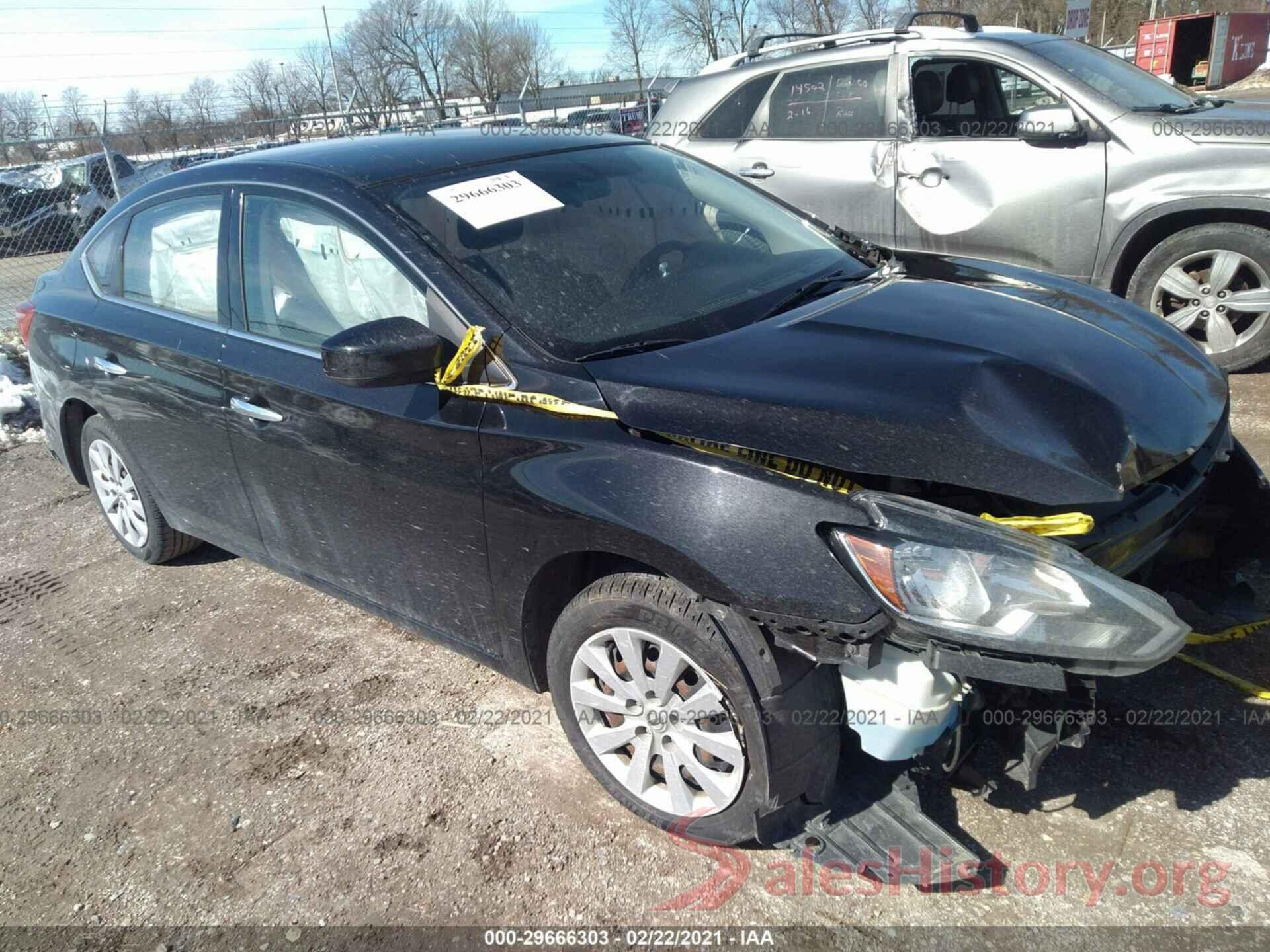 3N1AB7AP0HY373353 2017 NISSAN SENTRA