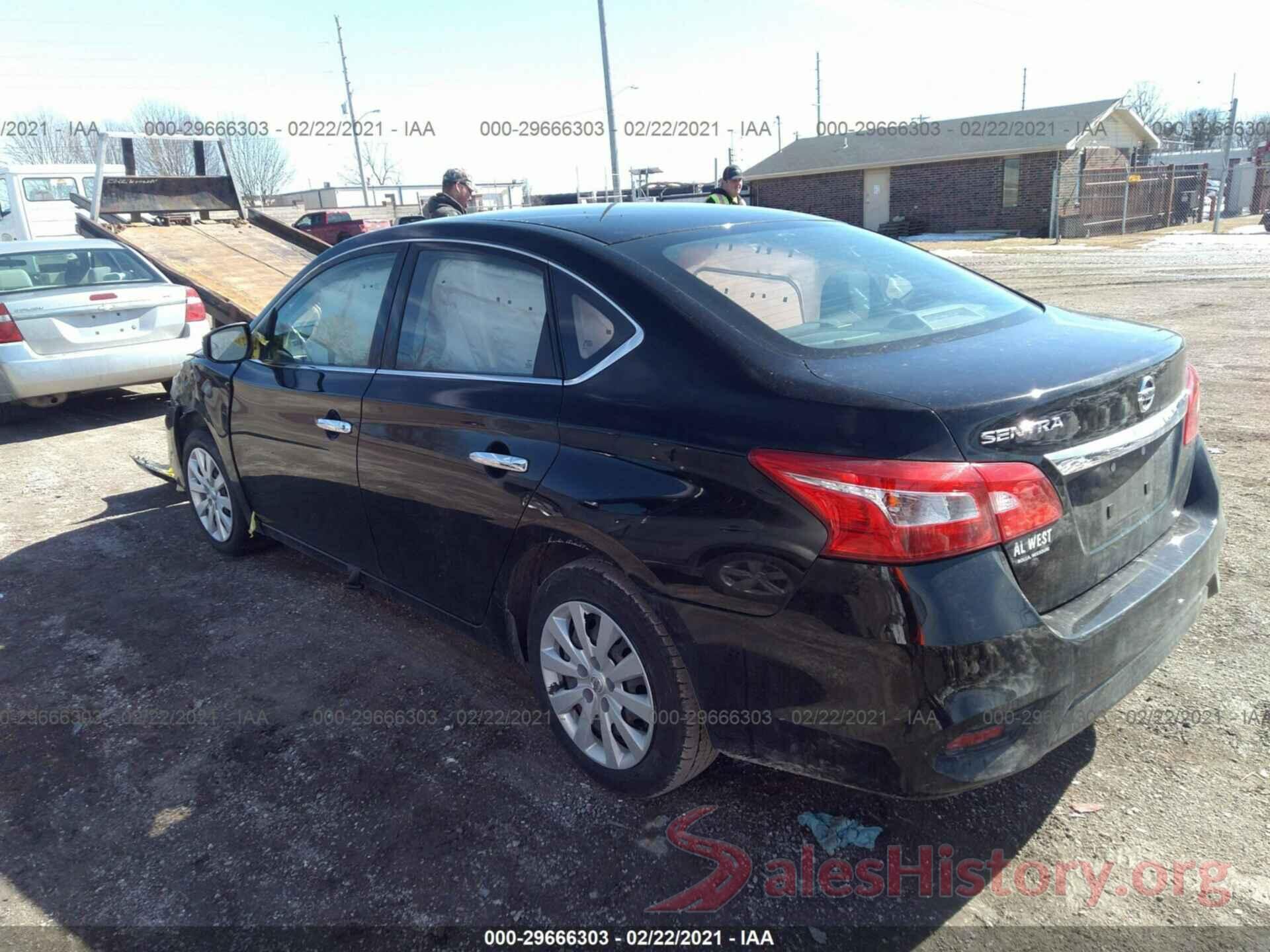 3N1AB7AP0HY373353 2017 NISSAN SENTRA