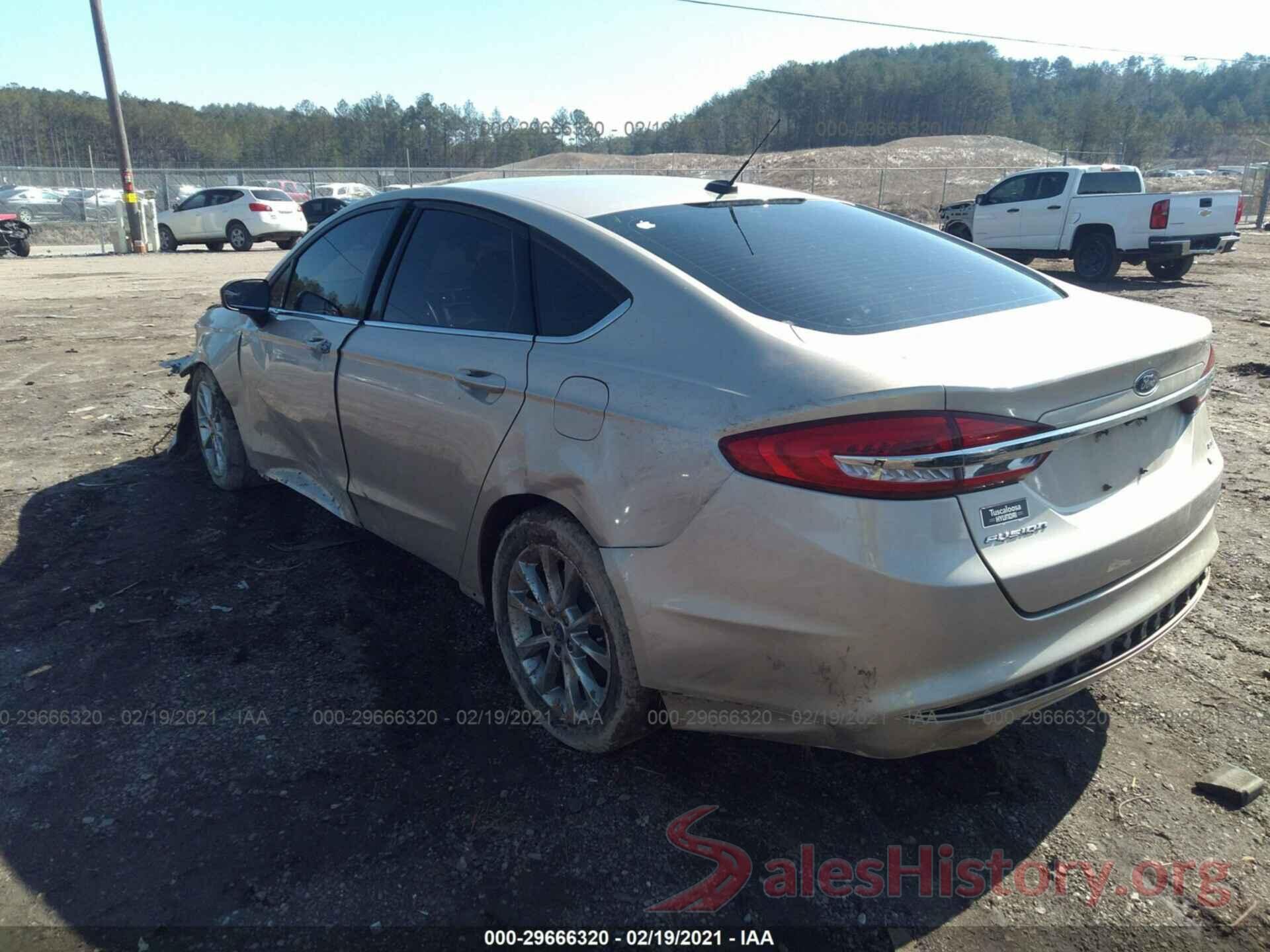 3FA6P0HD3HR250167 2017 FORD FUSION