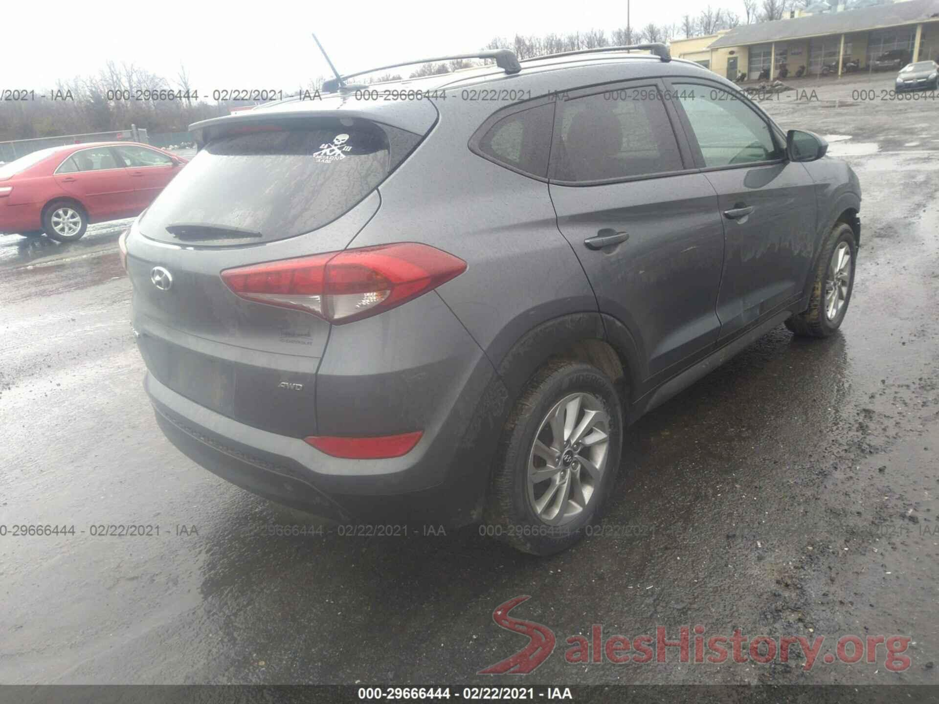 KM8J3CA43GU197209 2016 HYUNDAI TUCSON