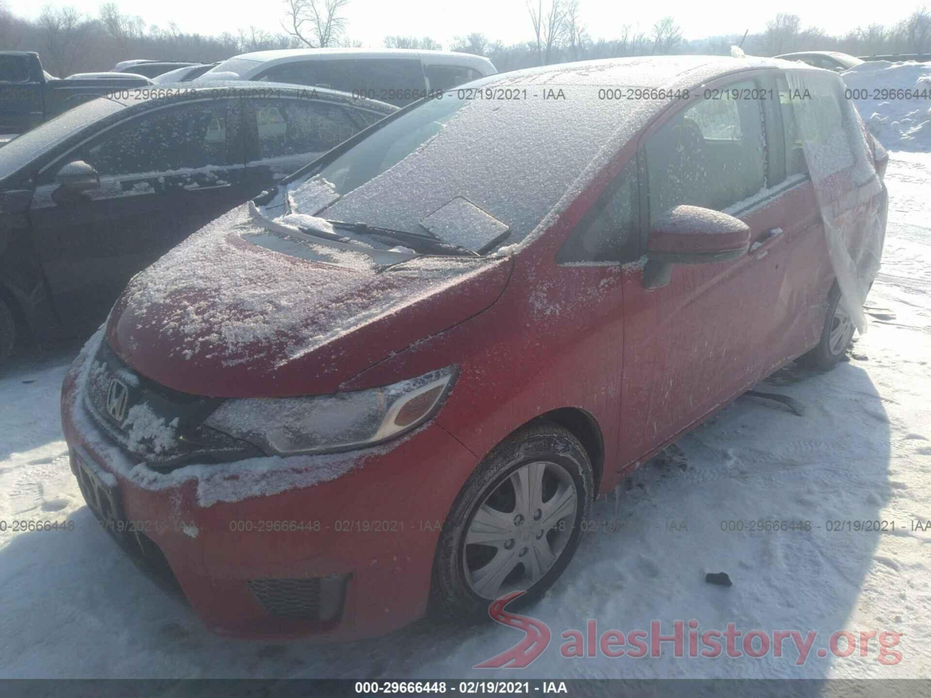 JHMGK5H58HS003636 2017 HONDA FIT