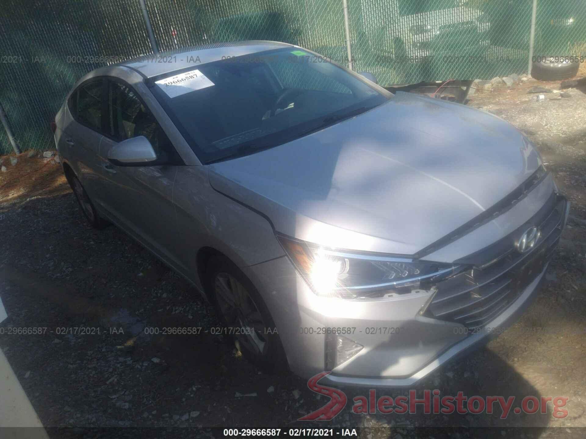 5NPD84LFXKH443053 2019 HYUNDAI ELANTRA