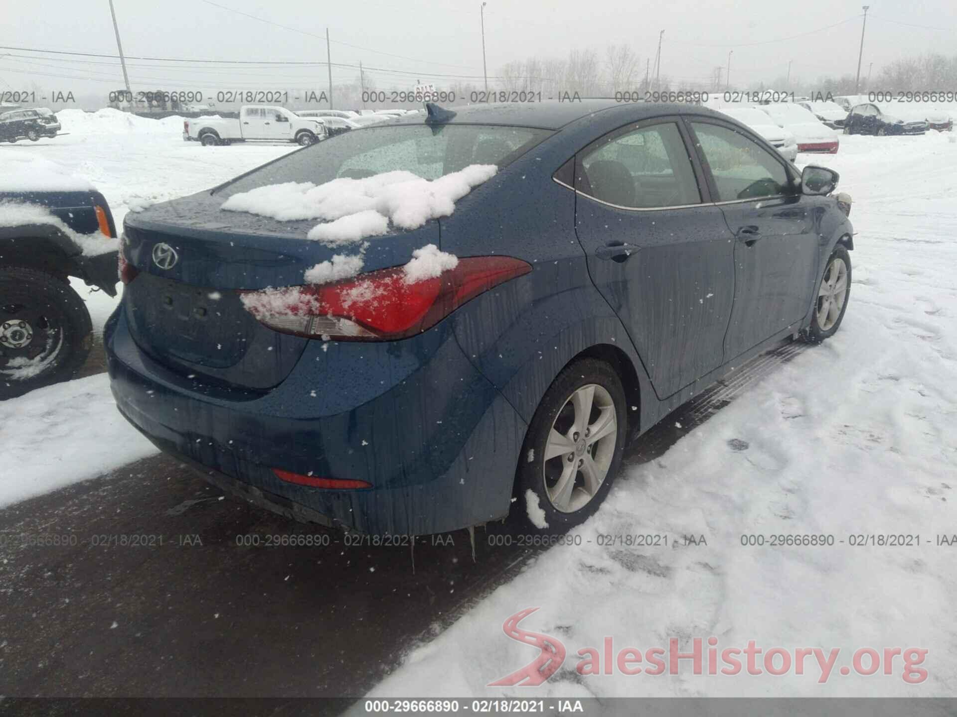 KMHDH4AE8GU481352 2016 HYUNDAI ELANTRA