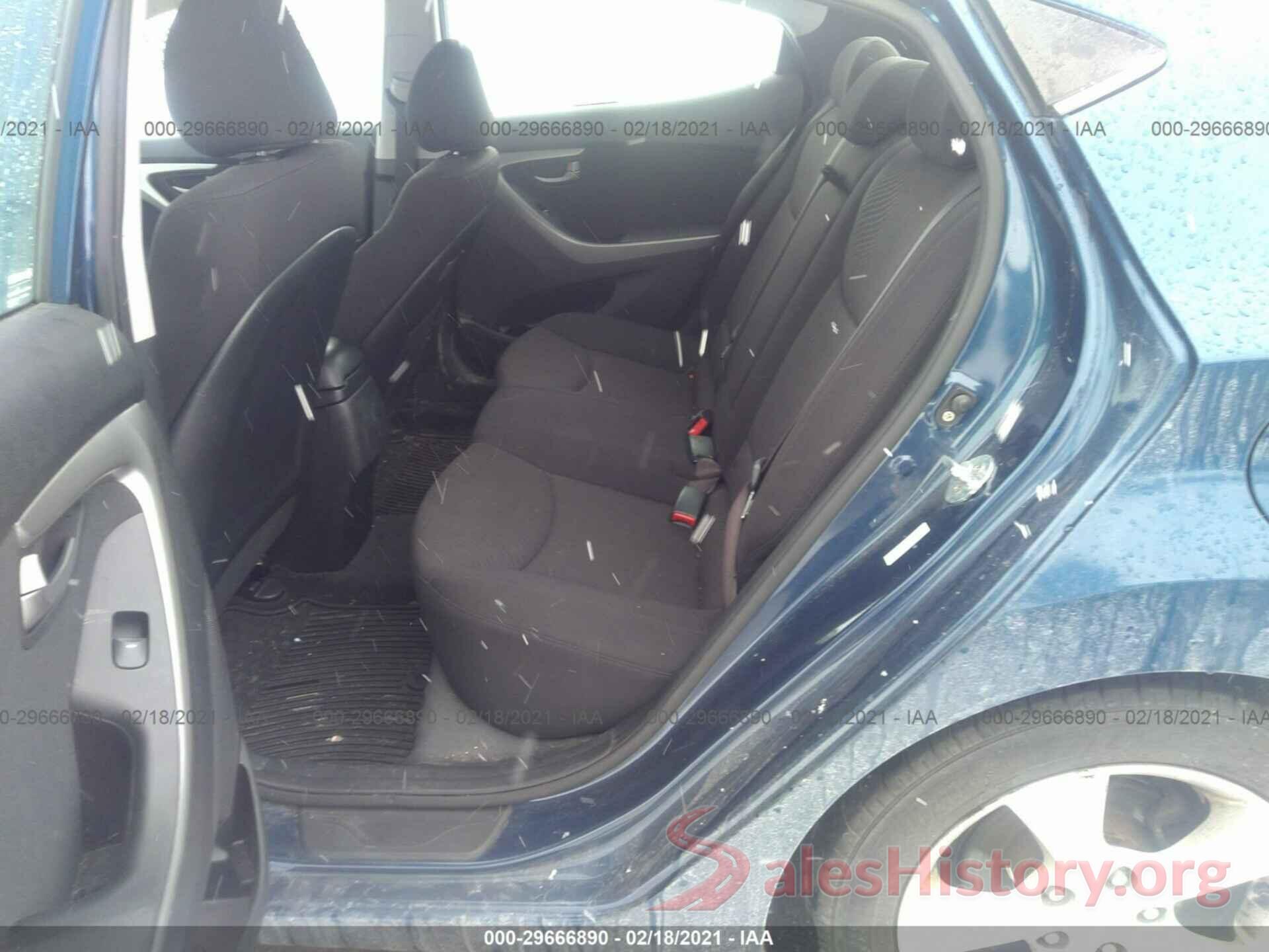 KMHDH4AE8GU481352 2016 HYUNDAI ELANTRA