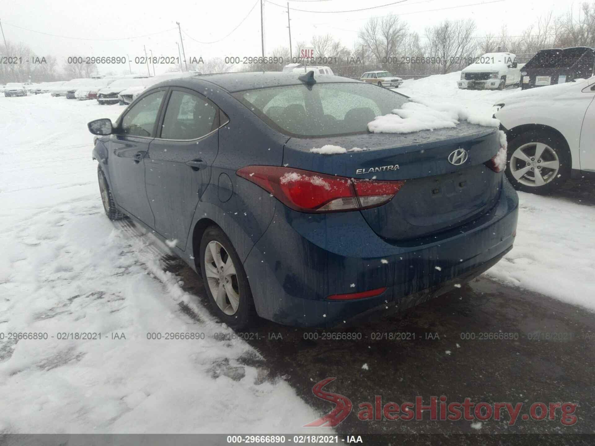 KMHDH4AE8GU481352 2016 HYUNDAI ELANTRA