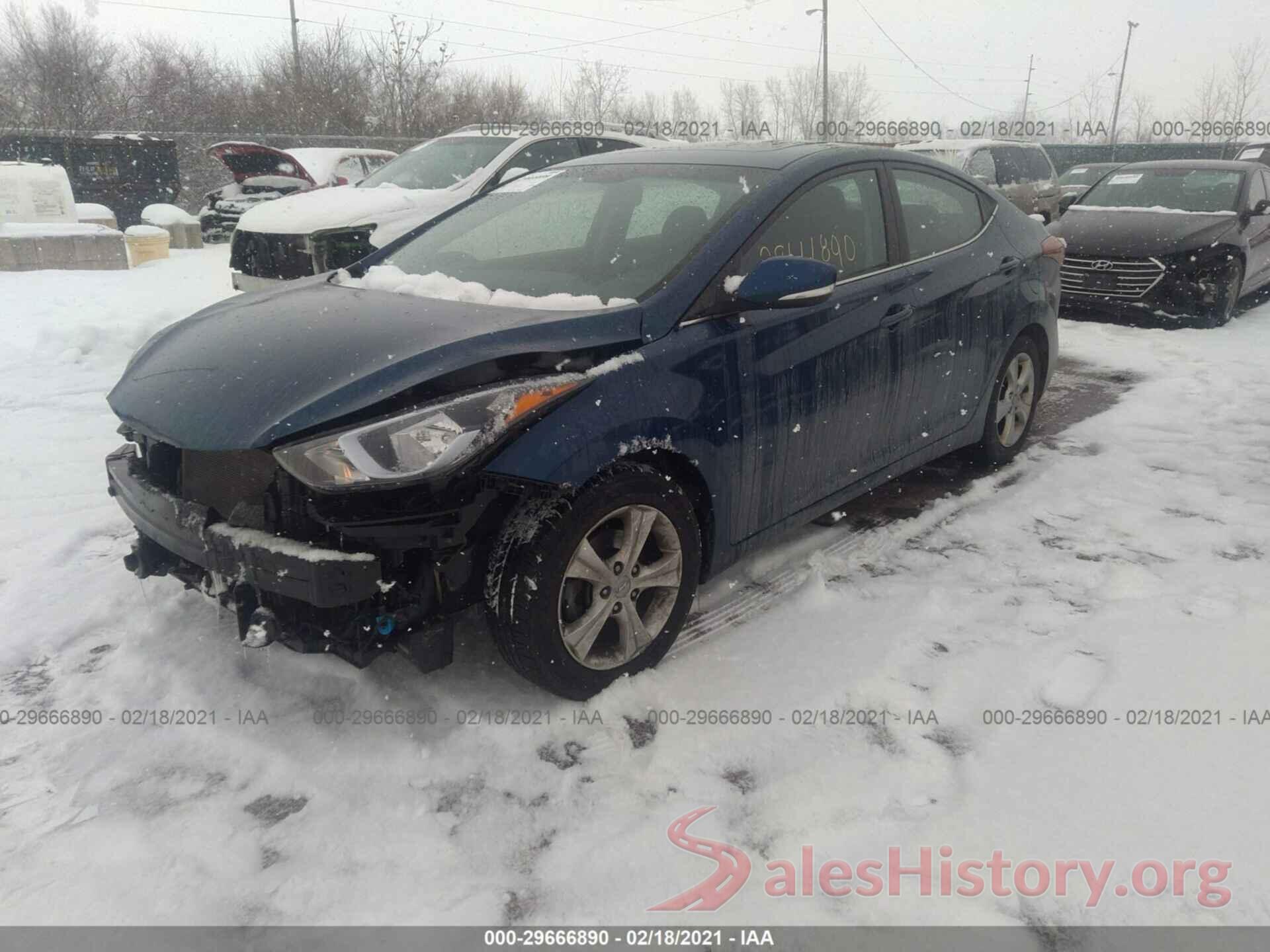 KMHDH4AE8GU481352 2016 HYUNDAI ELANTRA