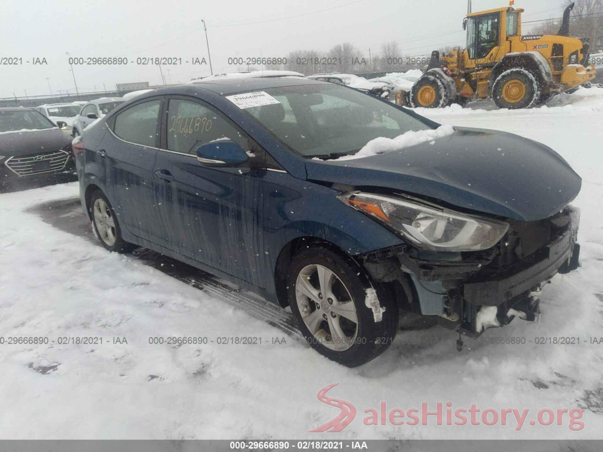 KMHDH4AE8GU481352 2016 HYUNDAI ELANTRA