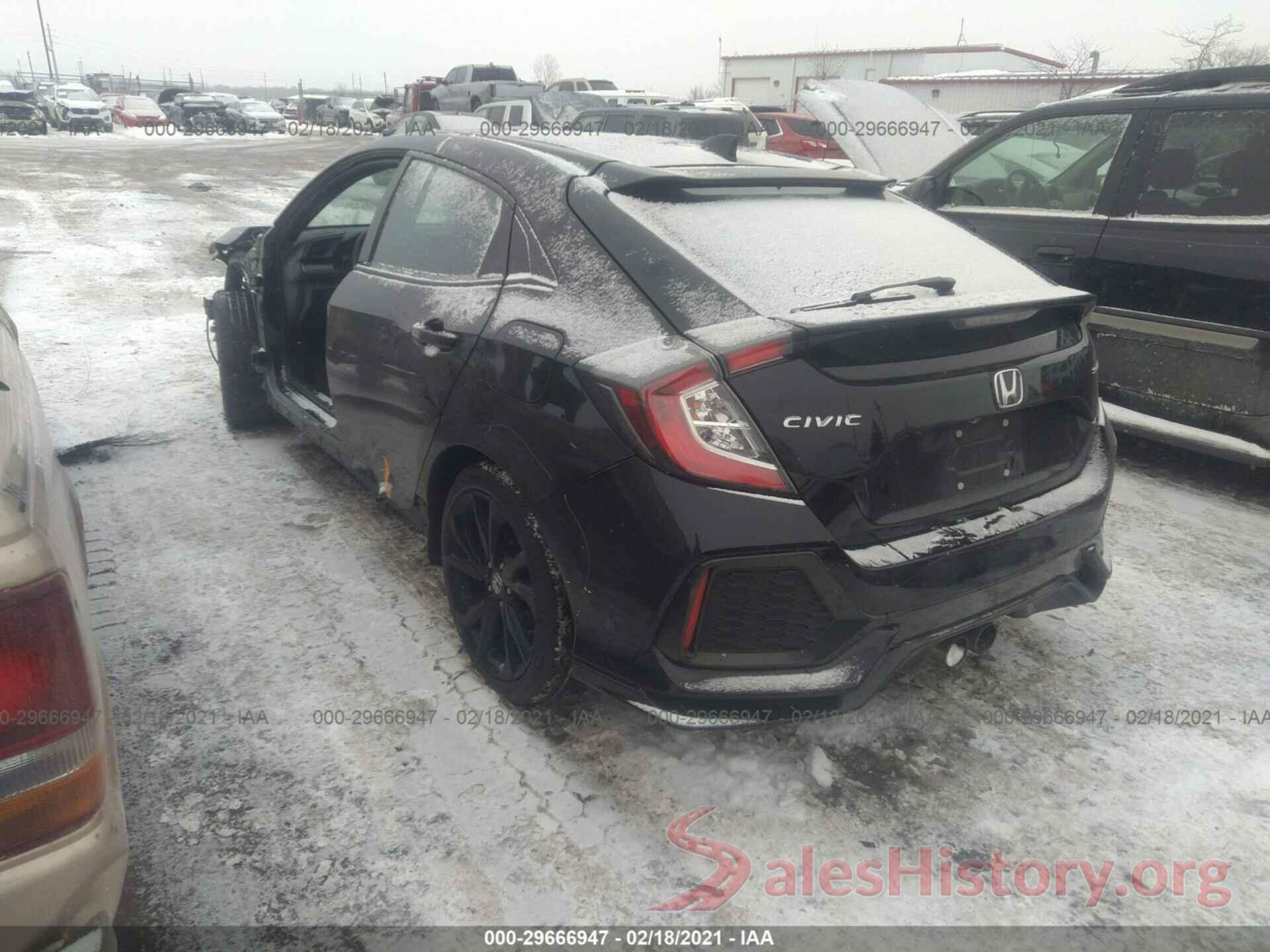 SHHFK7H44HU209998 2017 HONDA CIVIC HATCHBACK