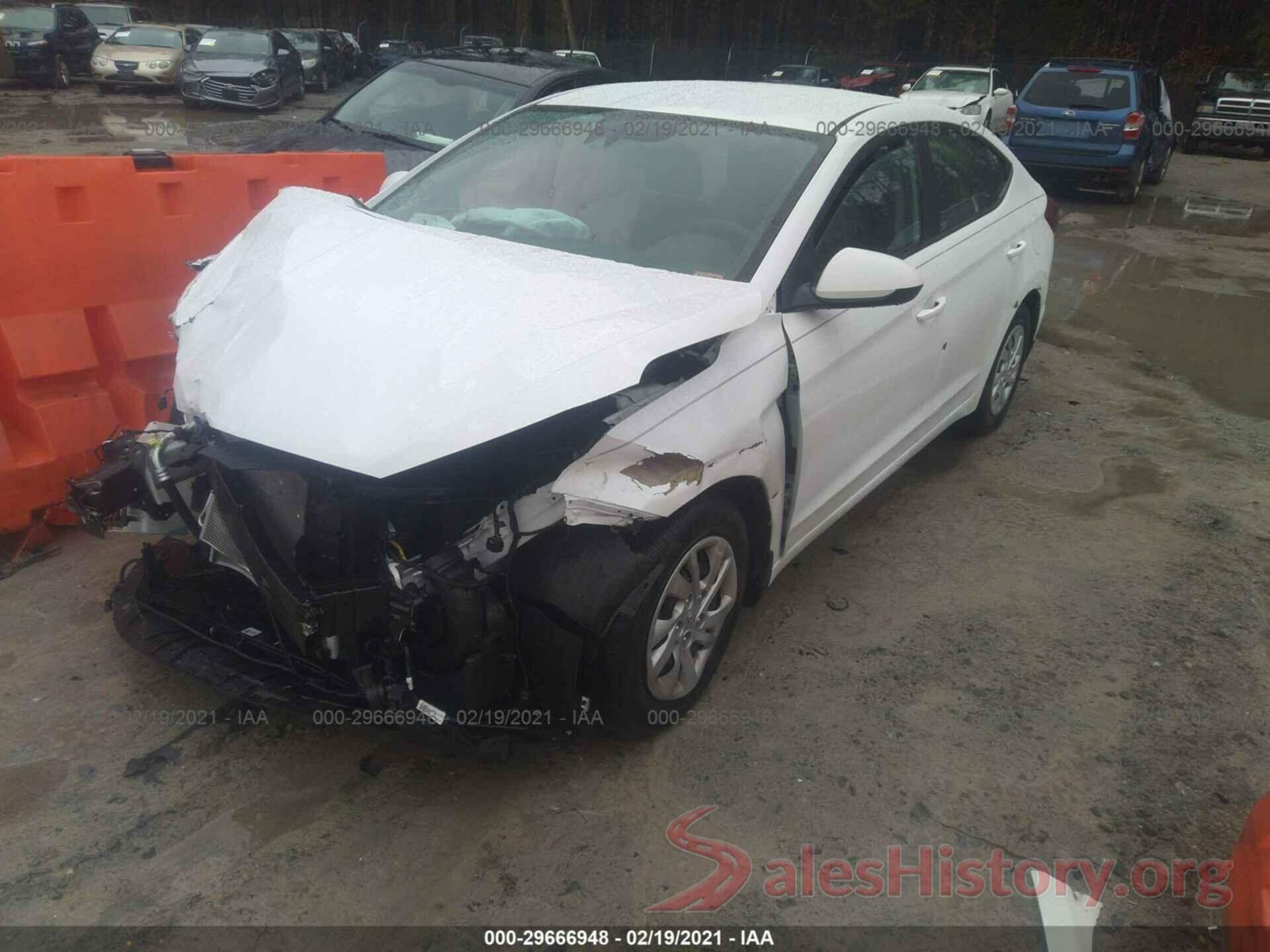 5NPD74LF4LH522254 2020 HYUNDAI ELANTRA