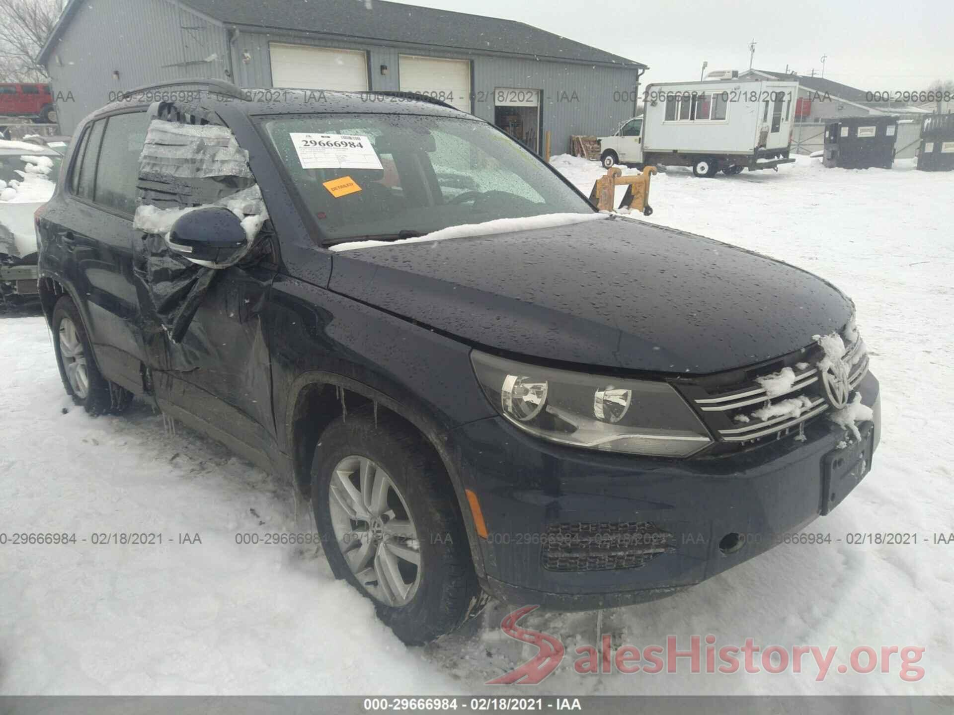 WVGBV7AX5GW602670 2016 VOLKSWAGEN TIGUAN