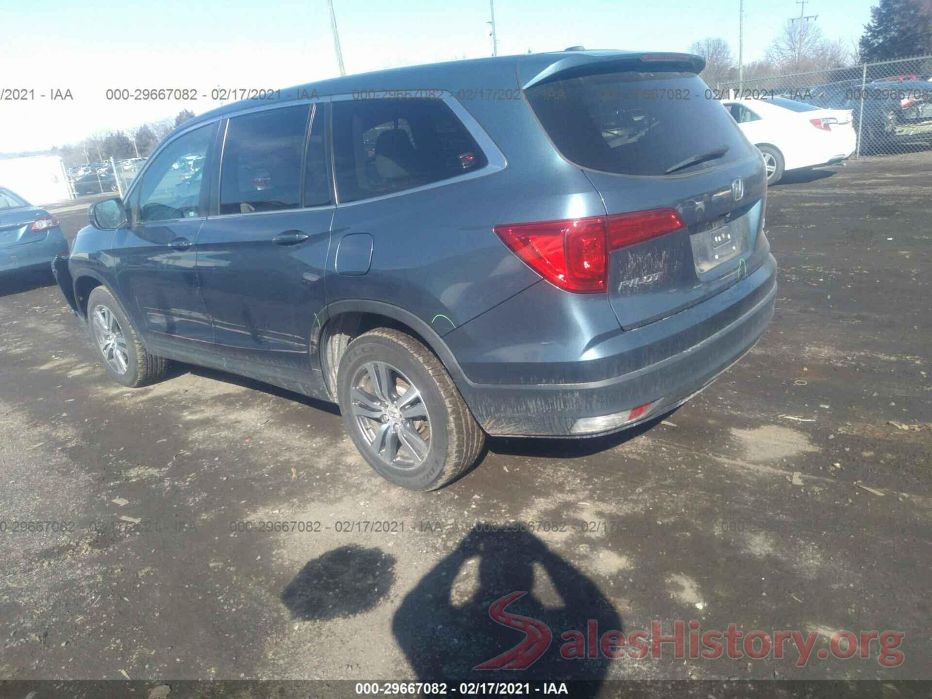 5FNYF6H78GB075661 2016 HONDA PILOT