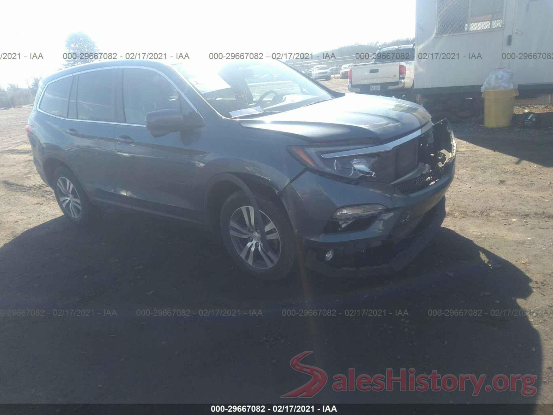 5FNYF6H78GB075661 2016 HONDA PILOT