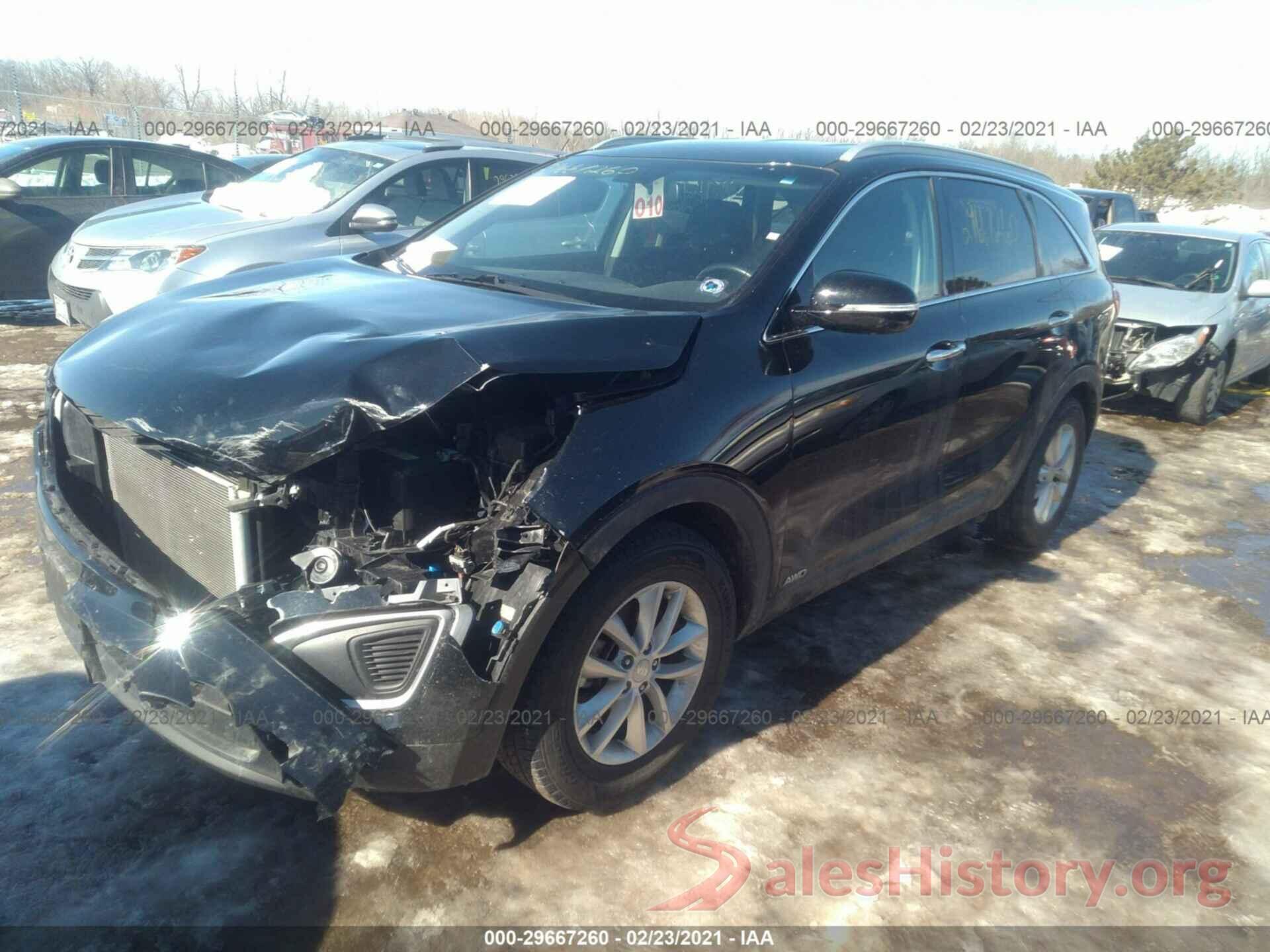 5XYPGDA3XHG270904 2017 KIA SORENTO