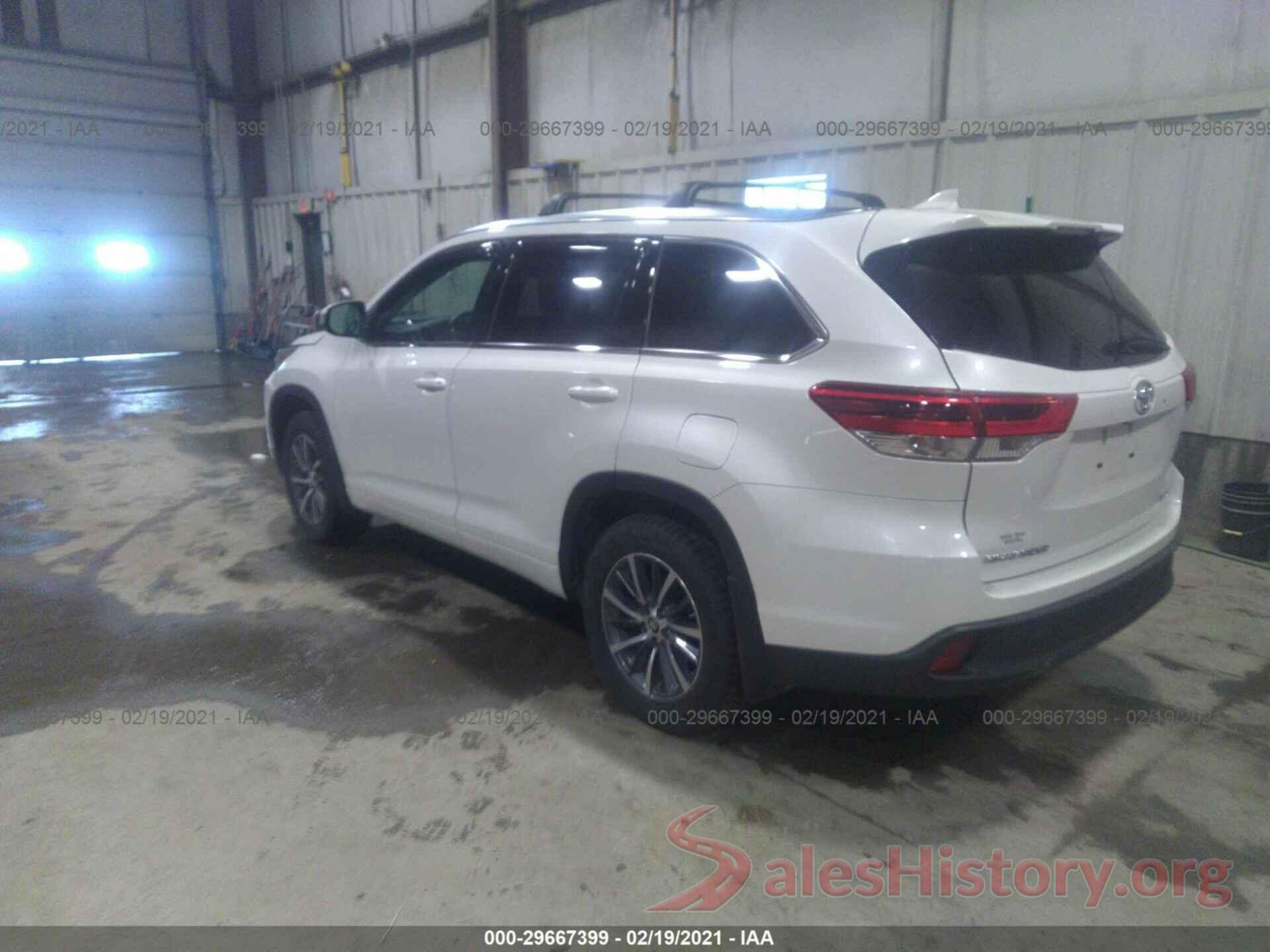 5TDJZRFH5JS523895 2018 TOYOTA HIGHLANDER