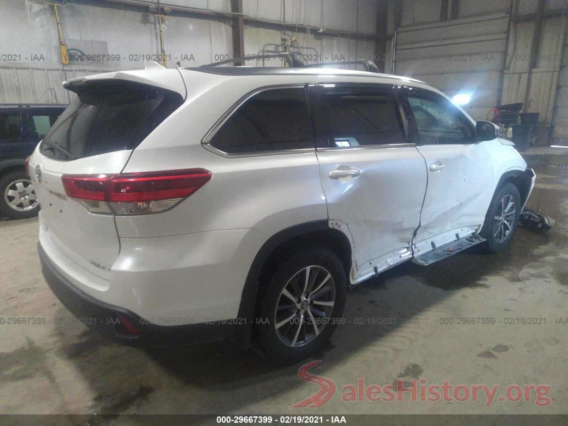 5TDJZRFH5JS523895 2018 TOYOTA HIGHLANDER