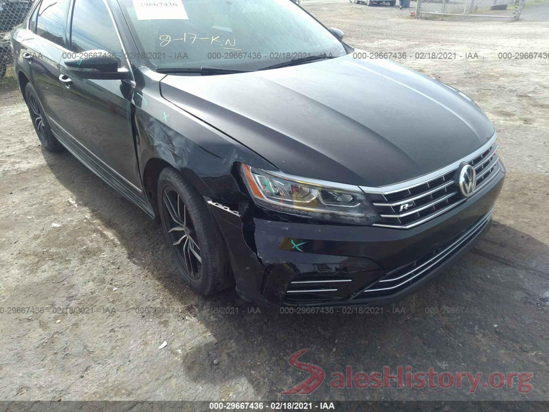 1VWDT7A32HC005945 2017 VOLKSWAGEN PASSAT