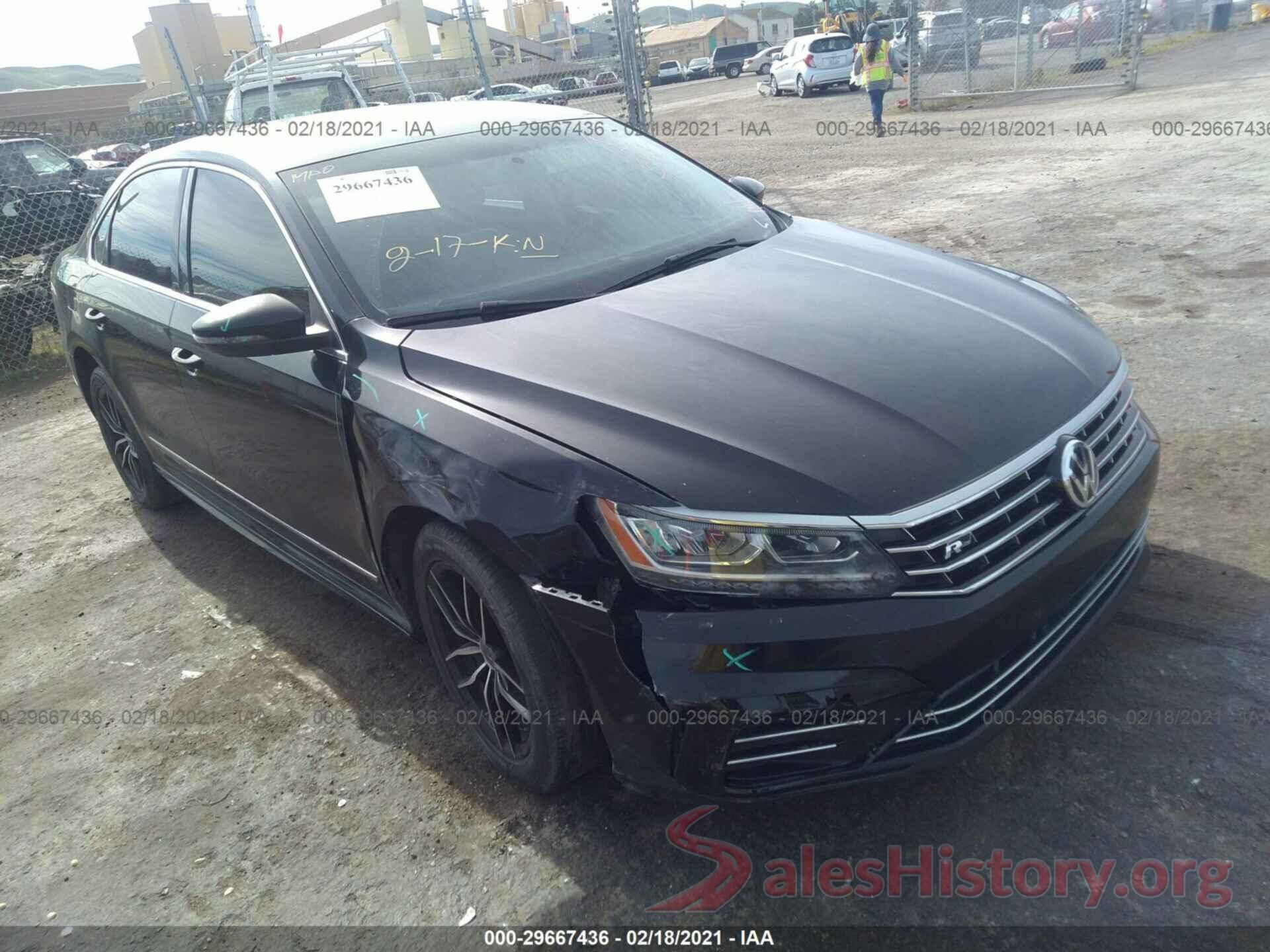 1VWDT7A32HC005945 2017 VOLKSWAGEN PASSAT