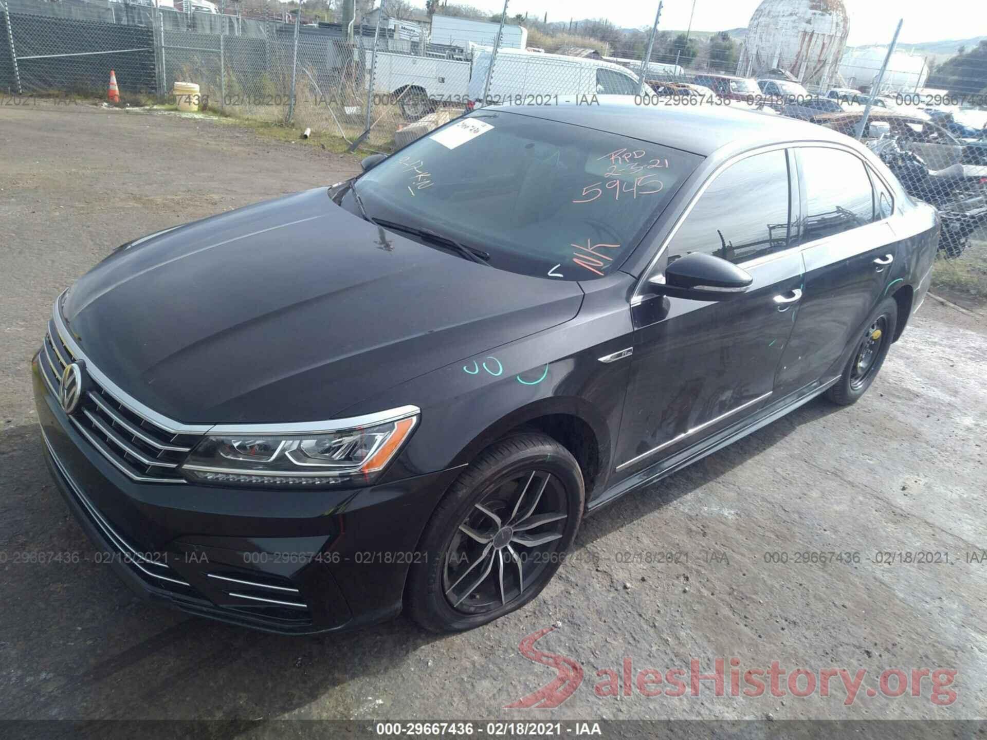 1VWDT7A32HC005945 2017 VOLKSWAGEN PASSAT