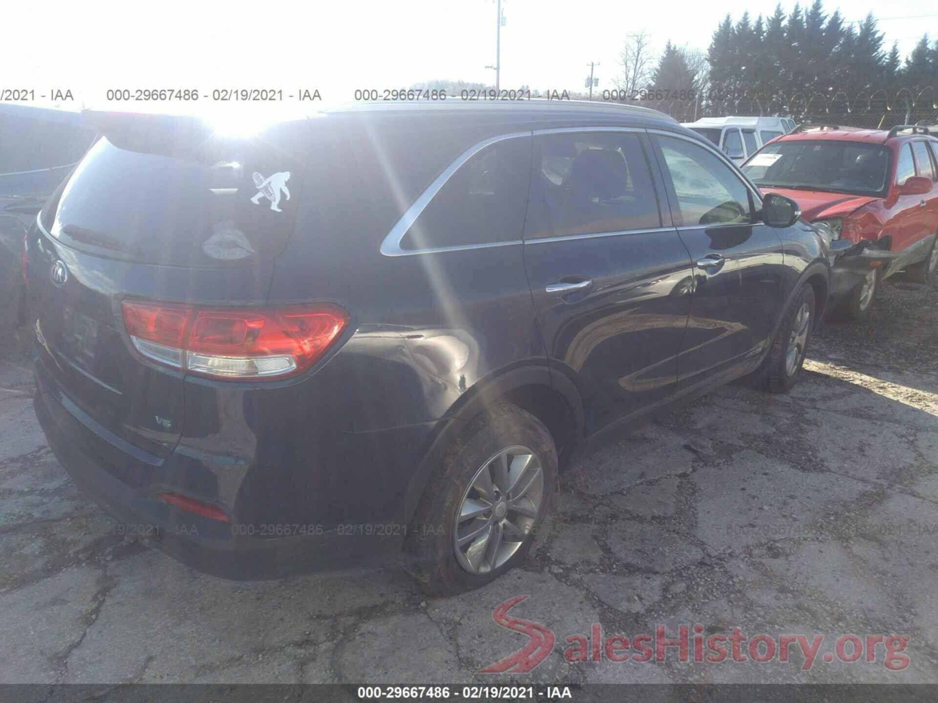 5XYPGDA58GG110777 2016 KIA SORENTO