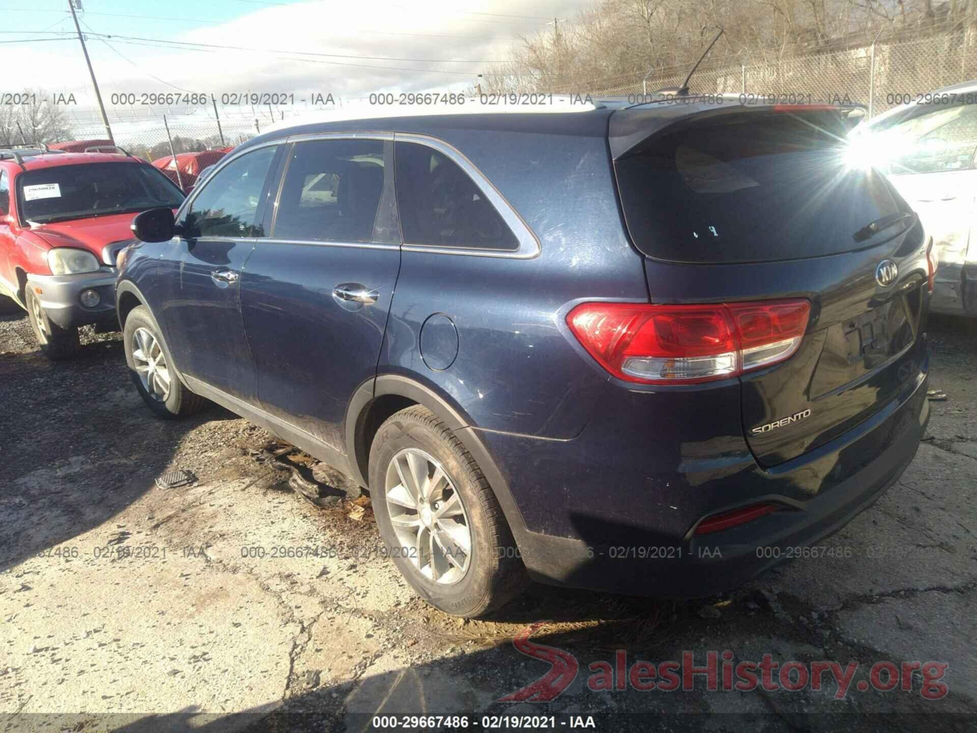 5XYPGDA58GG110777 2016 KIA SORENTO