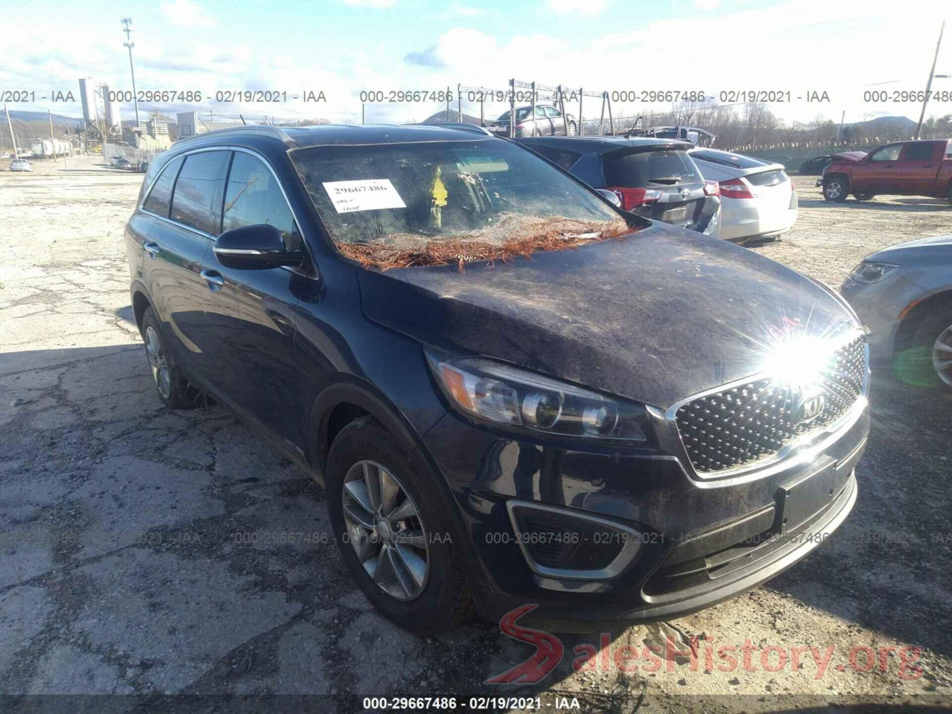 5XYPGDA58GG110777 2016 KIA SORENTO