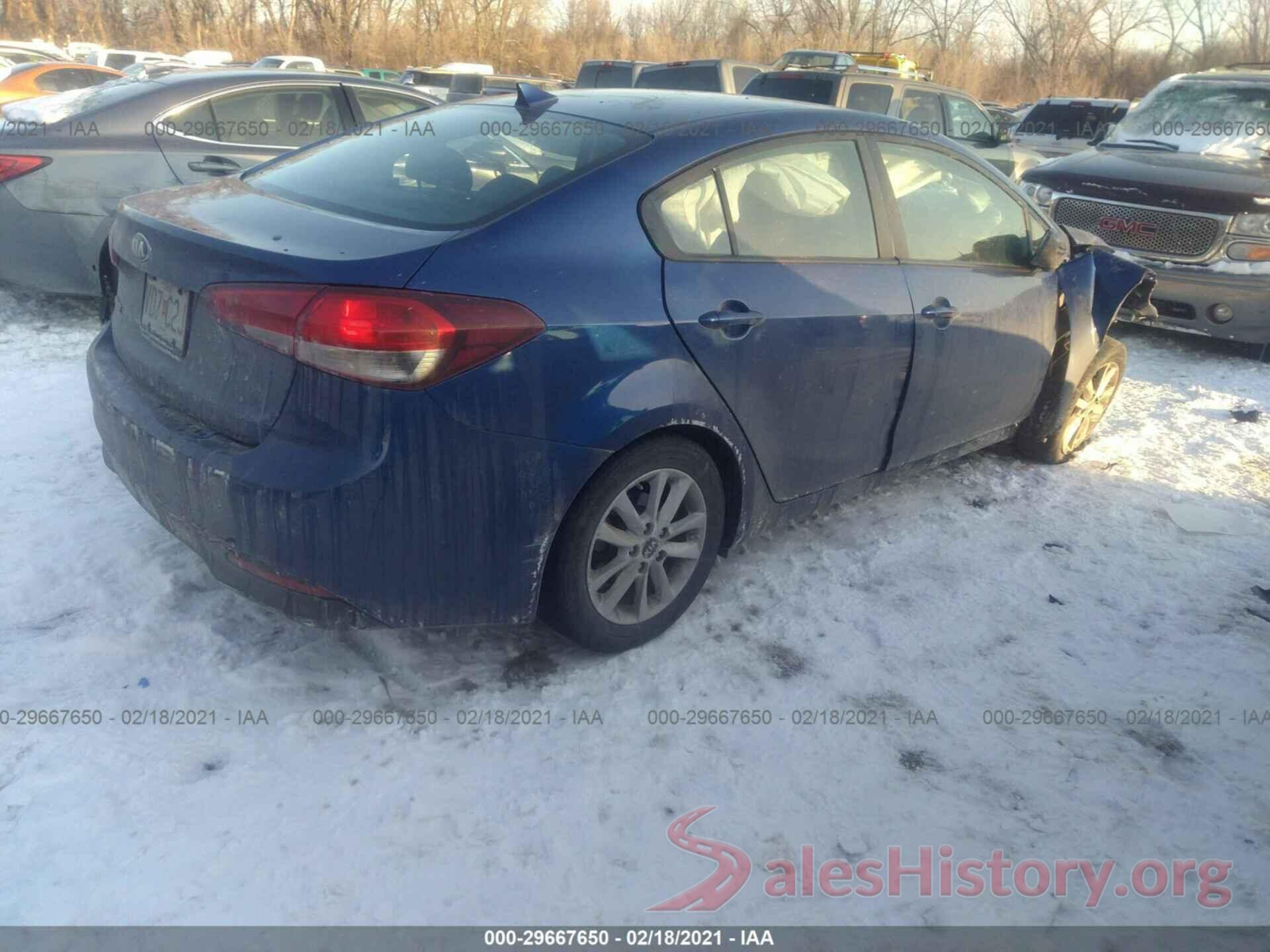 3KPFL4A76HE067502 2017 KIA FORTE