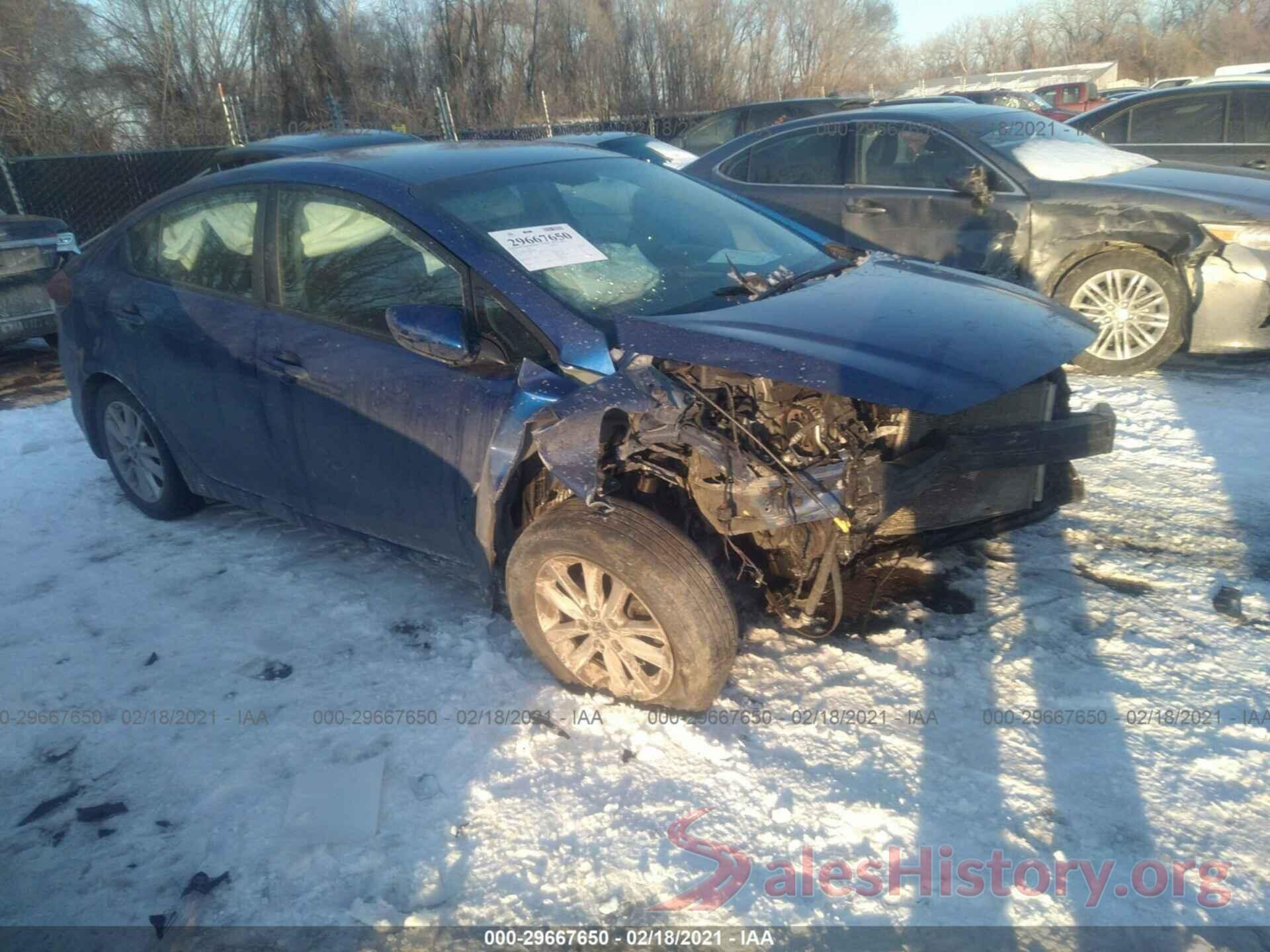 3KPFL4A76HE067502 2017 KIA FORTE