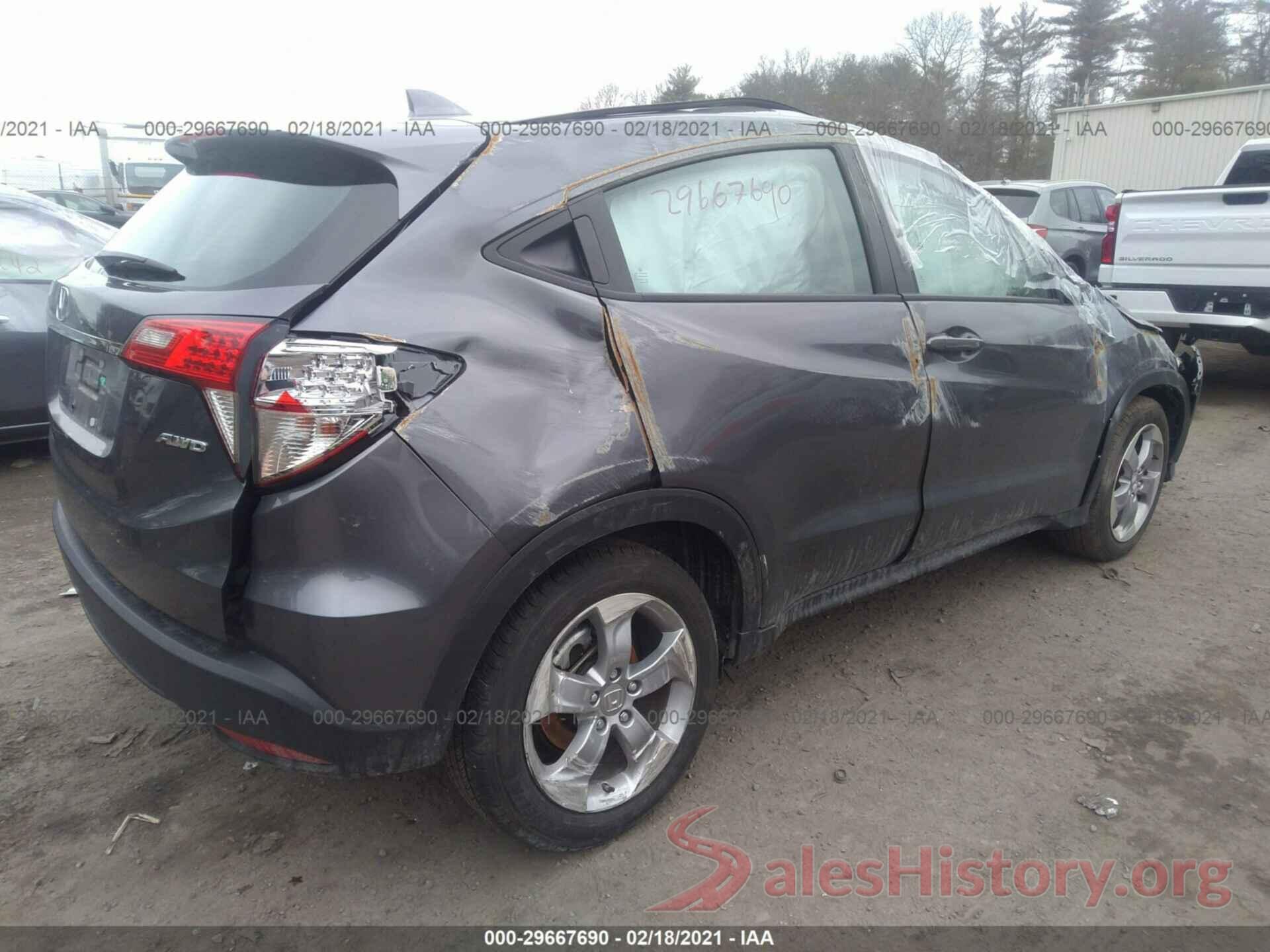 3CZRU6H35LM712206 2020 HONDA HR-V