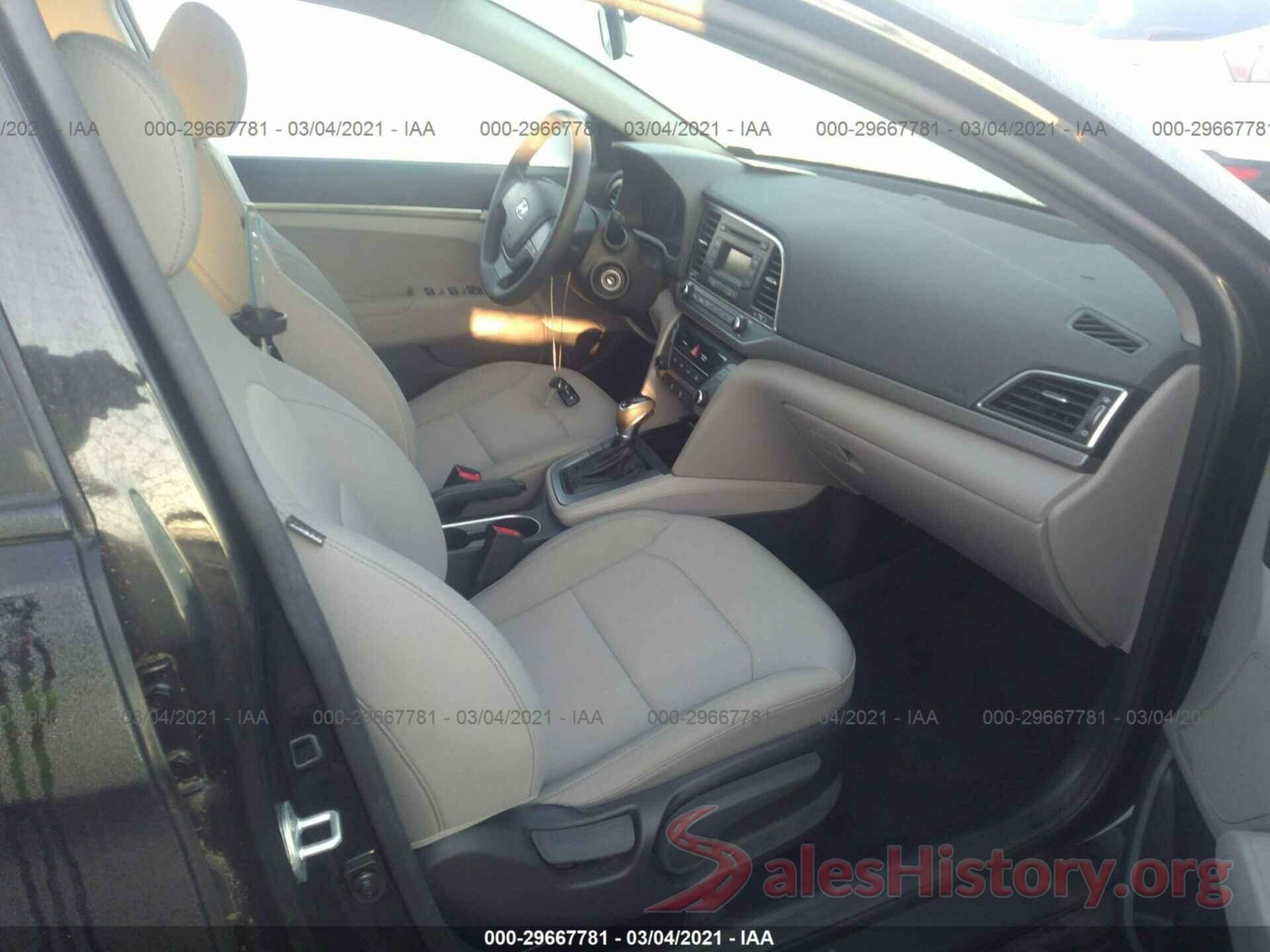 5NPD74LF1HH078502 2017 HYUNDAI ELANTRA